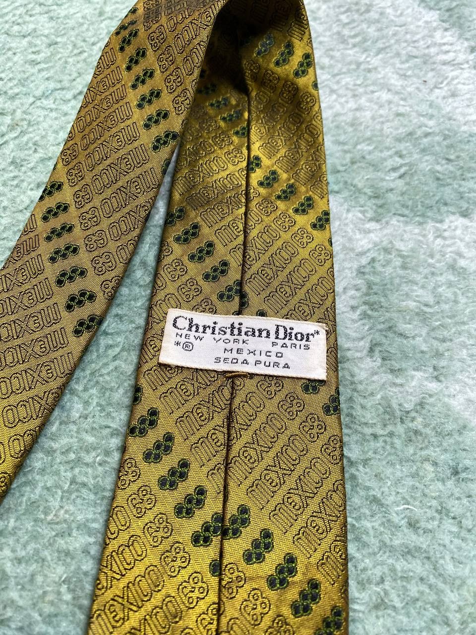 Dior Tie Vintage Dior One size luxury Y2K Size ONE SIZE - 2 Thumbnail