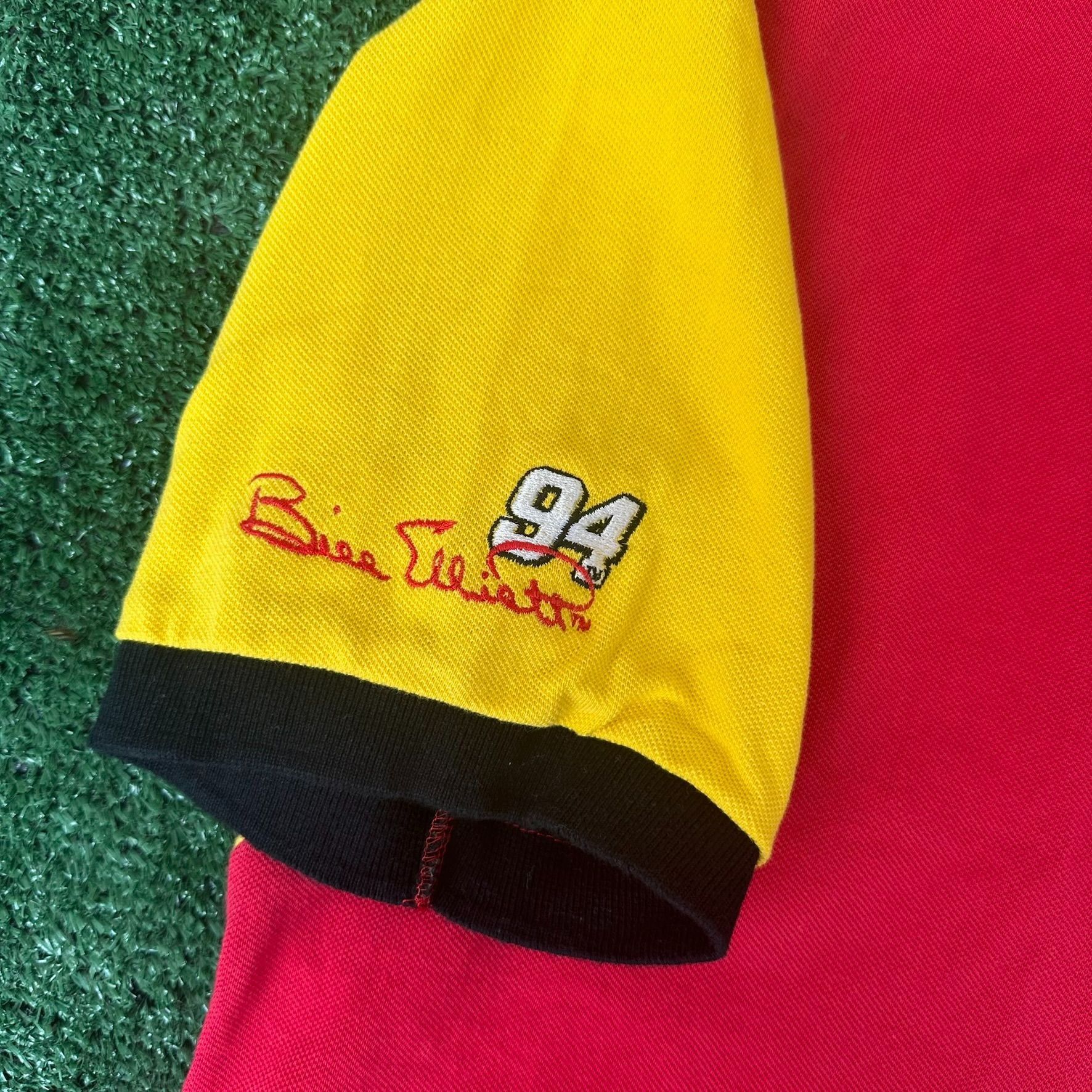 NASCAR Vintage 90s NASCAR McDonald's Racing Team Polo Shirt Bill El Size US XXL / EU 58 / 5 - 3 Thumbnail