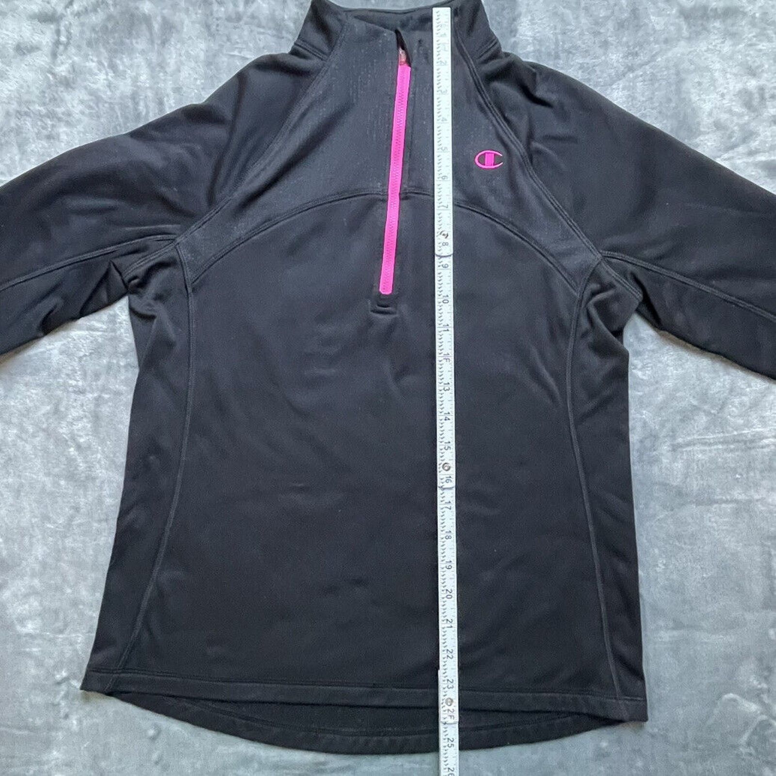 Champion Champion Powertrain Jacket Womens Med Black Pink Double Dry Size M / US 6-8 / IT 42-44 - 6 Thumbnail