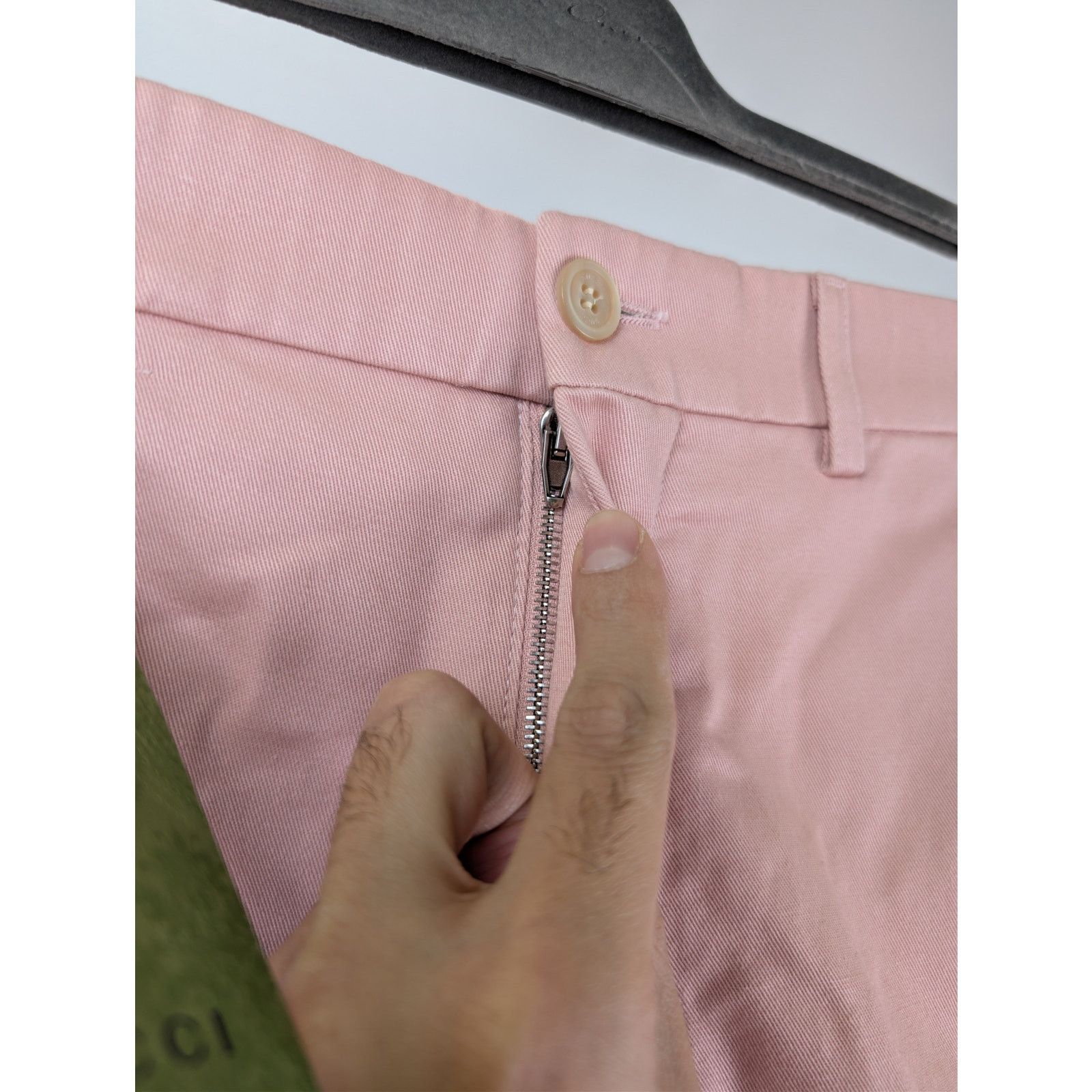Gucci o1rshd1 Military Cotton Drill Treated Loose Pant in Pink Size US 32 / EU 48 - 7 Thumbnail