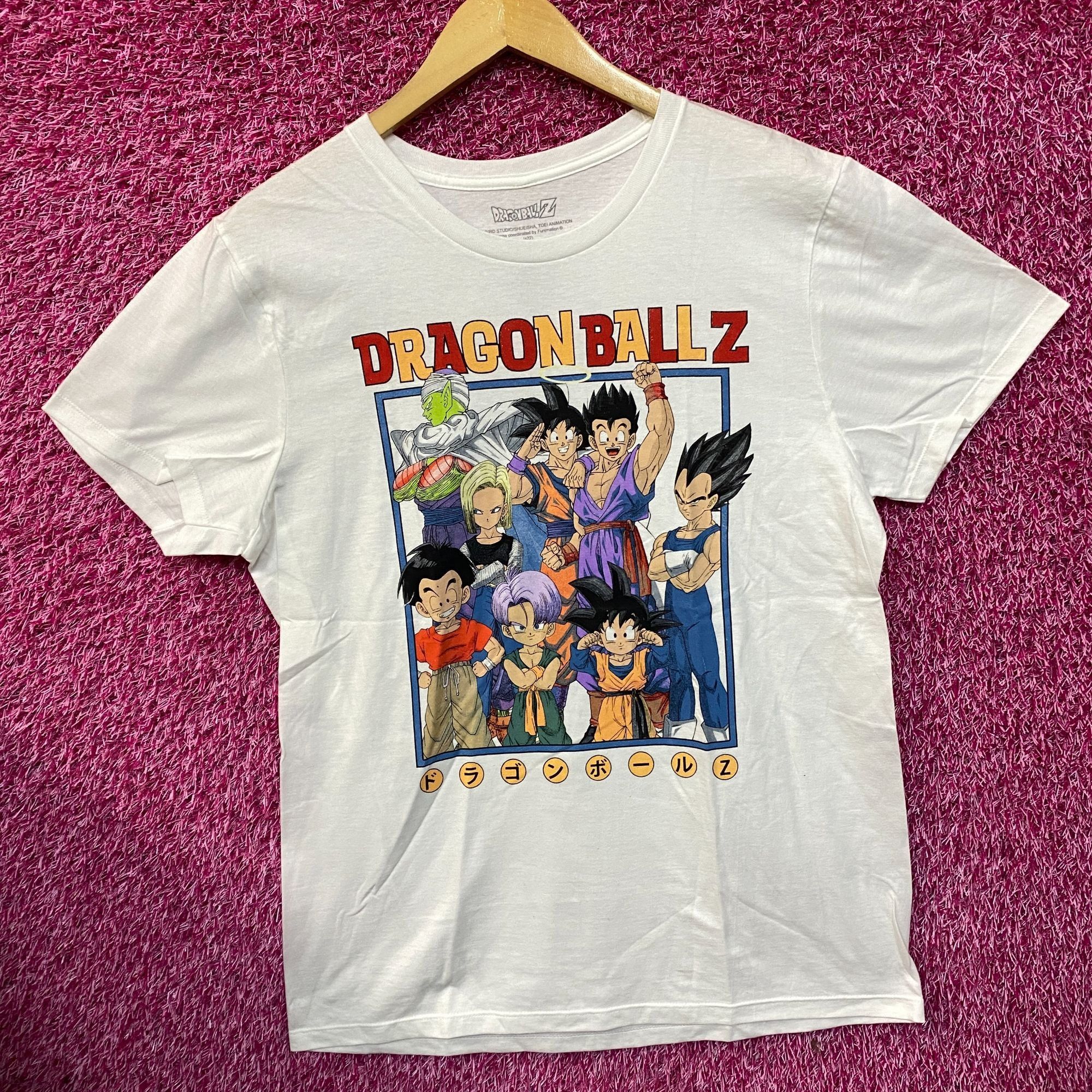 Anime Dragon Ball Z Group Portrait Anime T-Shirt XL Size US XL / EU 56 / 4 - 2 Thumbnail