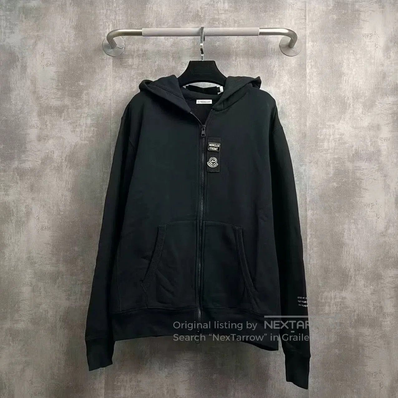 Moncler Moncler Fragment Lightning Logo Zip Hoodie. Size US L / EU 52-54 / 3 - 1 Thumbnail
