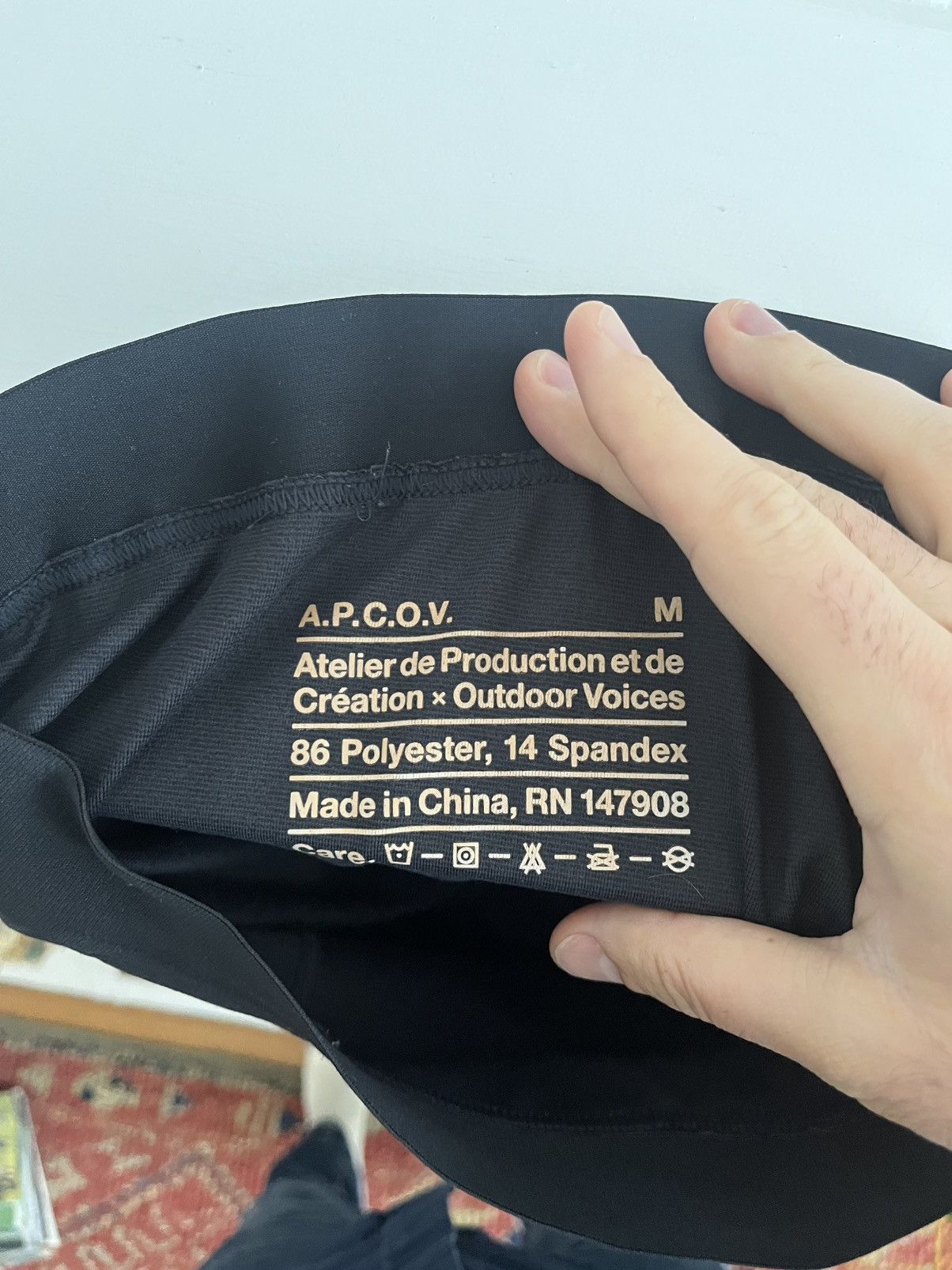 A.P.C. × Outdoor Voices A.P.C. X Outdoor Voices Charcoal Running Compression Tight Size US 32 / EU 48 - 8 Thumbnail