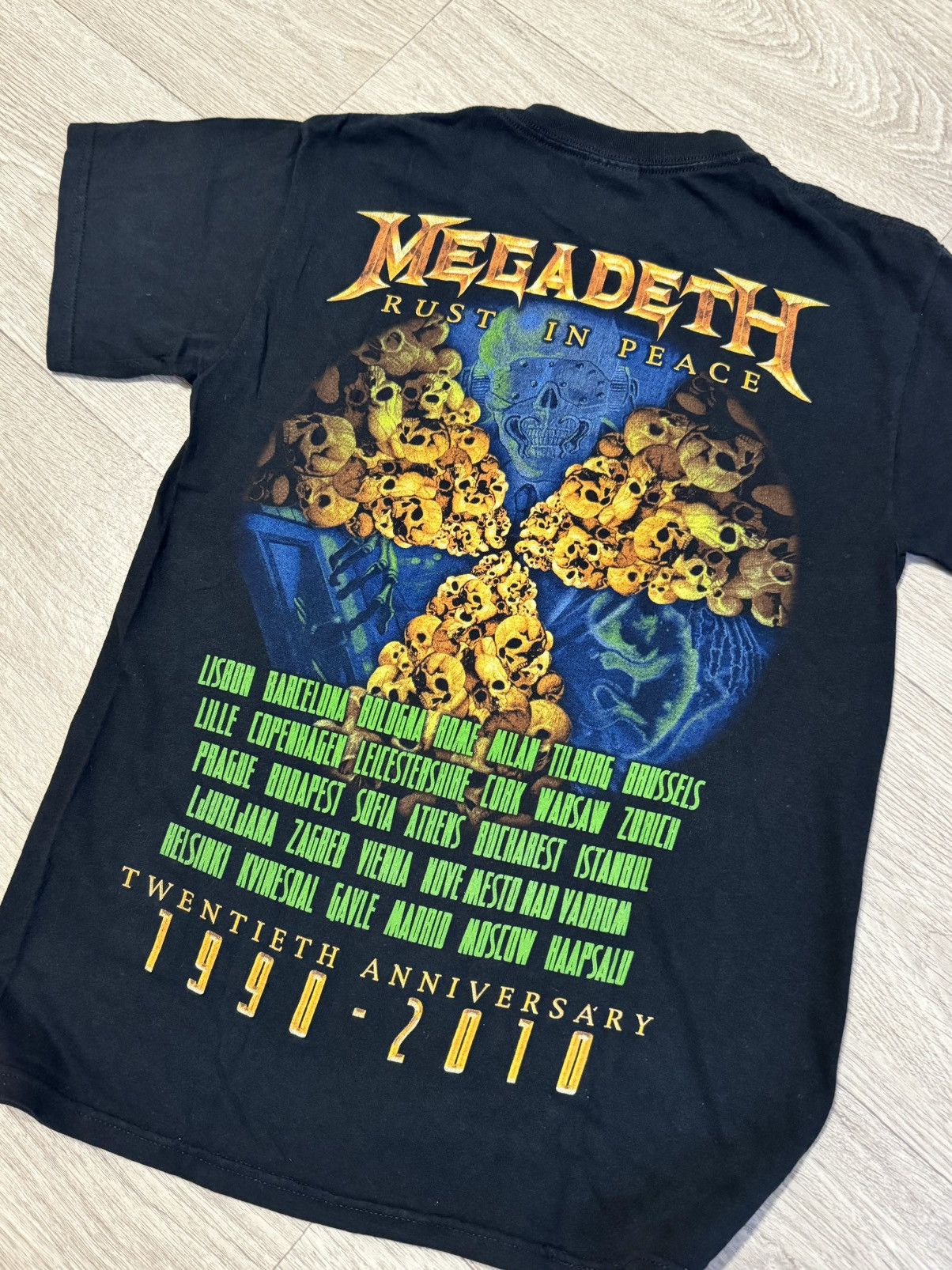 Band Tees 🔷Vintage Megadeth 2010 Y2K T-shirt🔷 Size US S / EU 44-46 / 1 - 4 Thumbnail