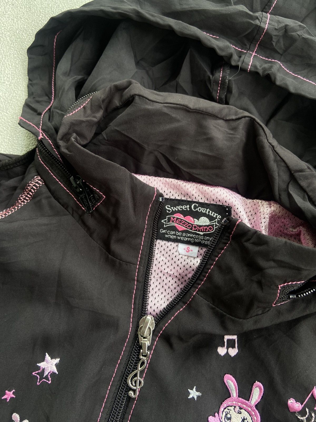 Angel Blue 1990s Mezzo Piano - Sweet Dream Girls Liner Jacket Size US S / EU 44-46 / 1 - 6 Thumbnail