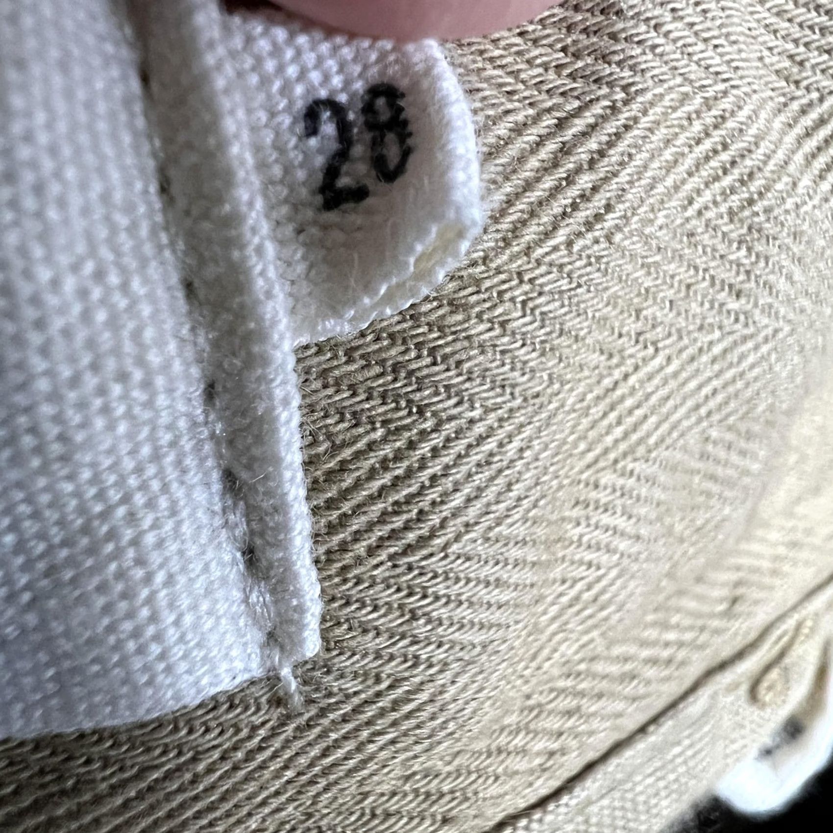 Taylor Stitch Taylor Stitch Foundation Pants Mens 28x32 Beige Slim Chino Organic Cotton Casual Size US 28 / EU 44 - 4 Thumbnail