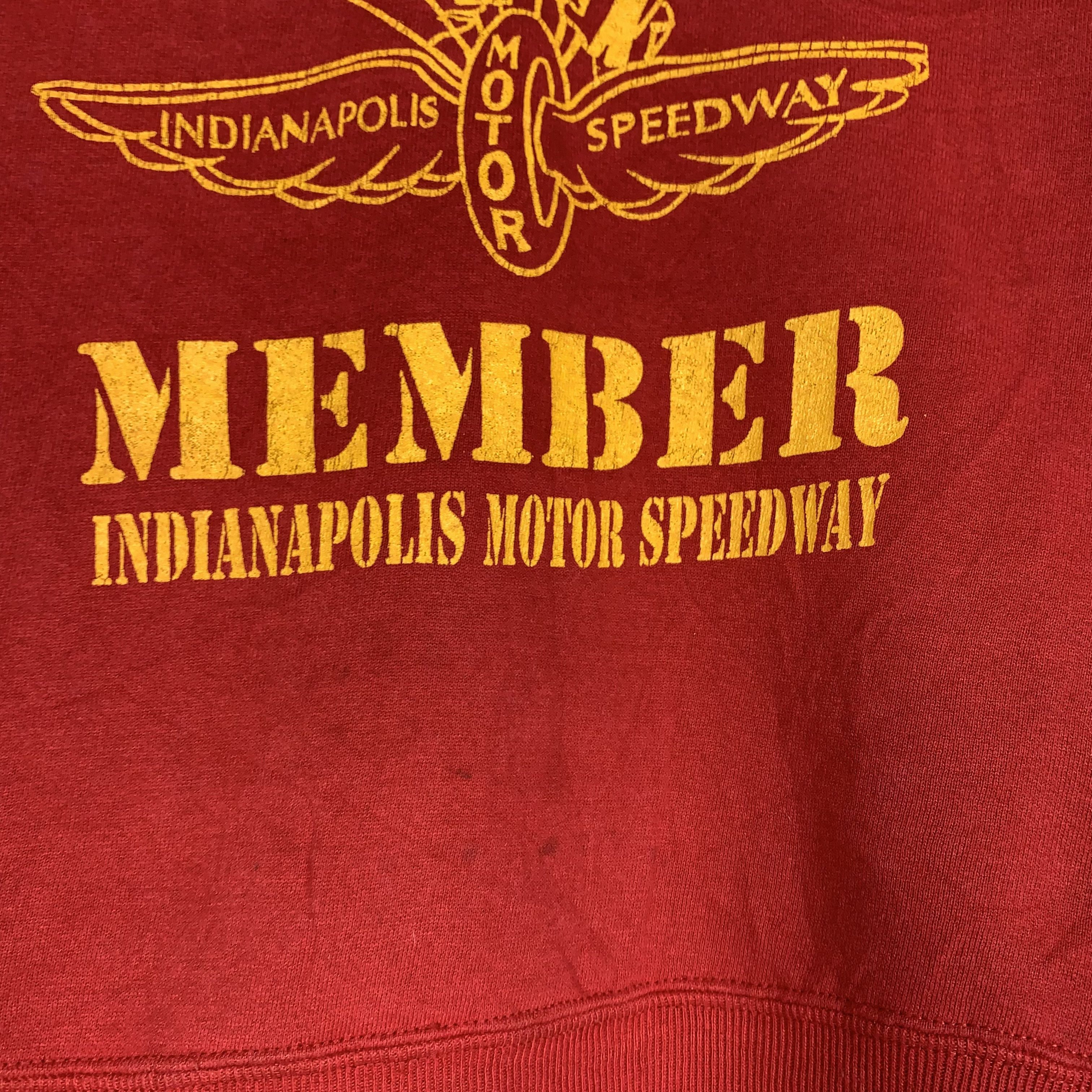 Vintage Vintage Indianapolis Motor Speedway Sweater Crewneck Size US L / EU 52-54 / 3 - 3 Thumbnail