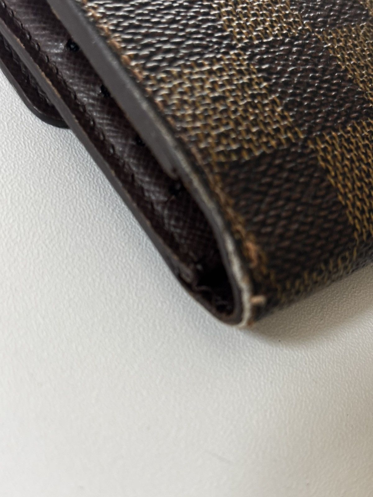 Louis Vuitton Louis Vuitton Damier Ebene Long Wallet Brown Wallet Size ONE SIZE - 5 Thumbnail