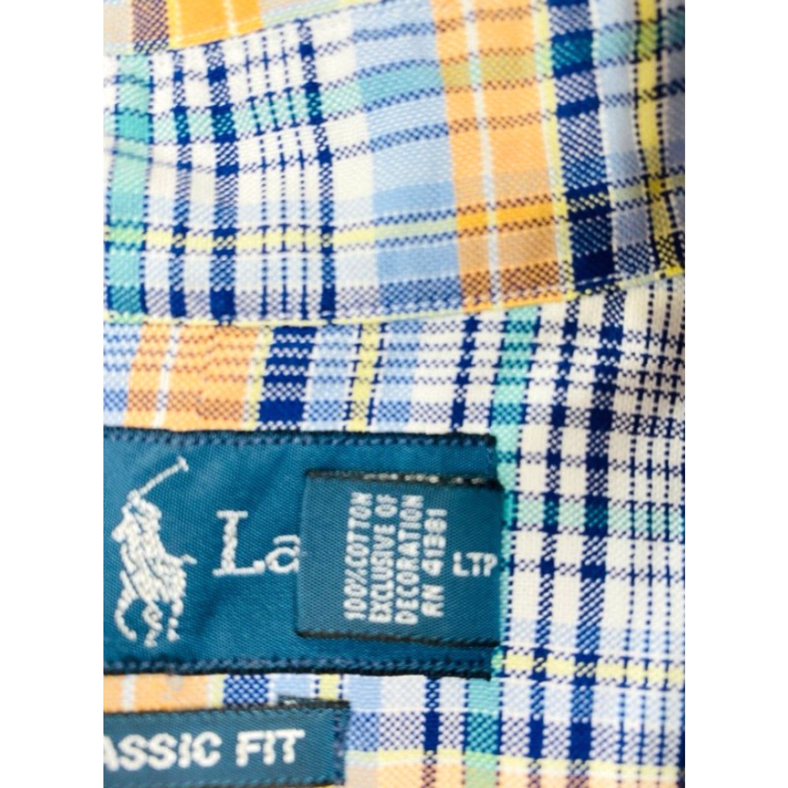 Polo Ralph Lauren Ralph Lauren Plaid Shirt Men's Size XXL Classic Fit Blue Orange School Church Size US XXL / EU 58 / 5 - 7 Thumbnail