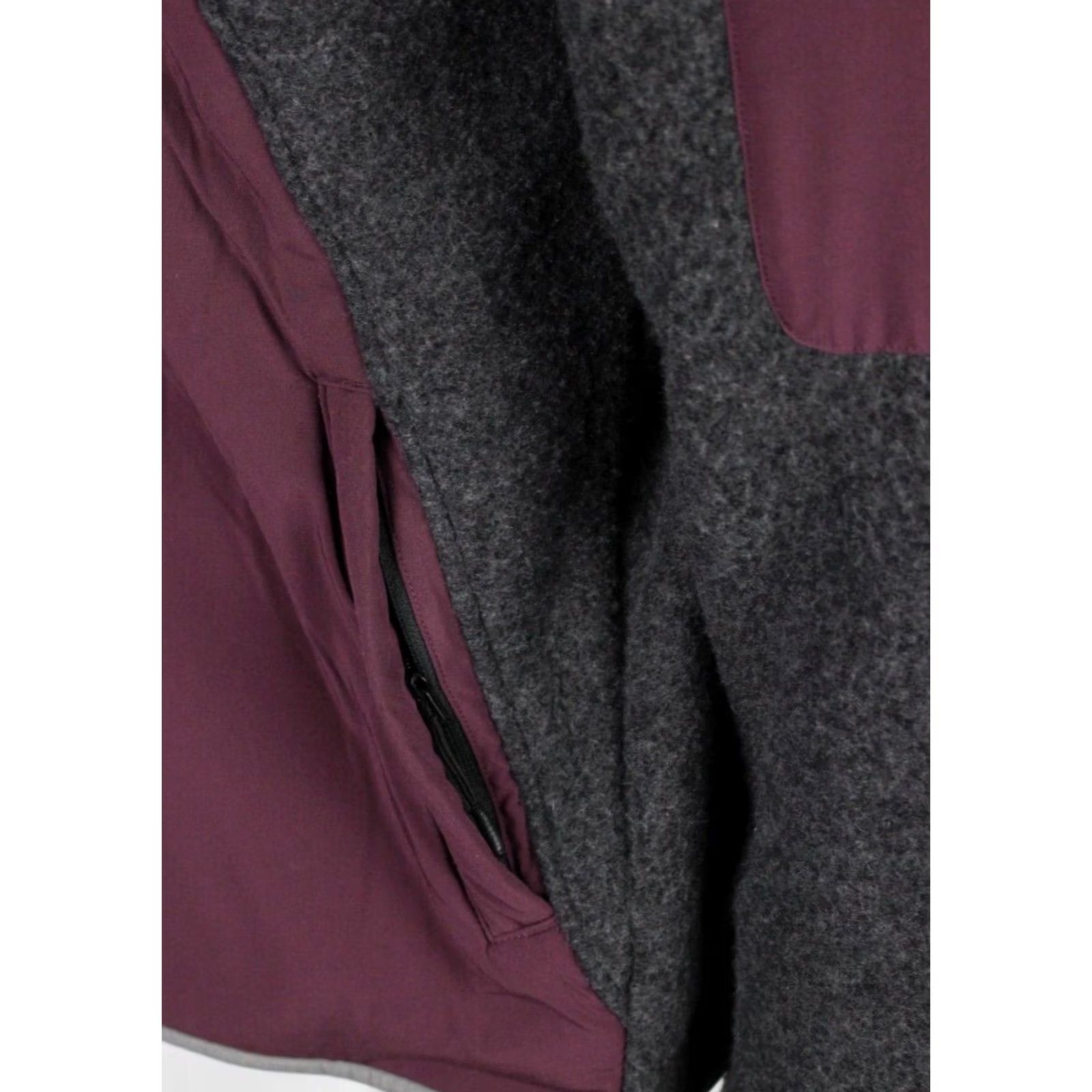 Smartwool SmartWool Men's Hudson Trail Full Zip Jacket Hoodie Wool Blend Charcoal Eggplant Size US L / EU 52-54 / 3 - 5 Thumbnail