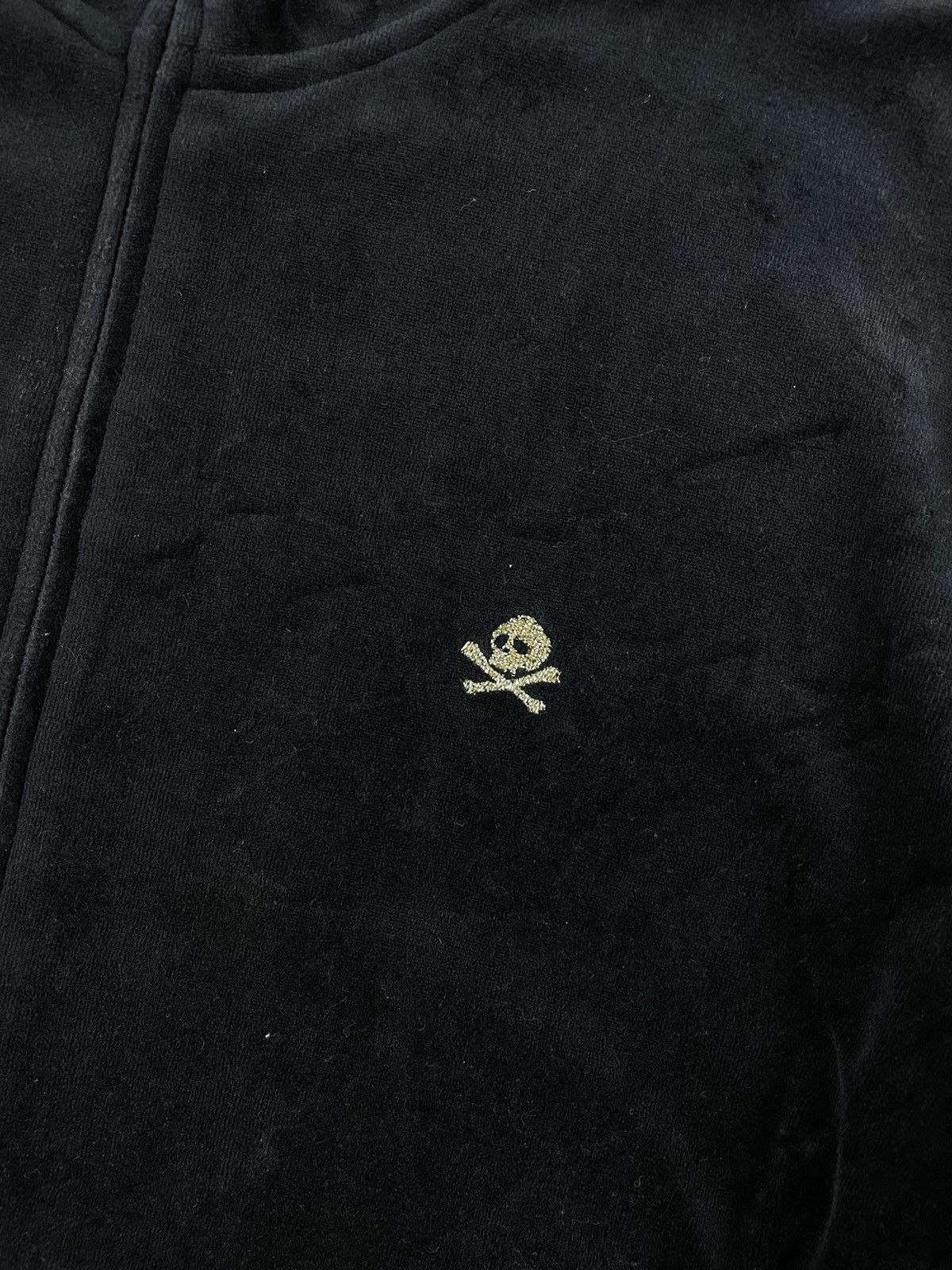 Beams Plus × Vintage Vintage Beams Japanese Brand Embroidery Skulls Velvet Jacket Size US M / EU 48-50 / 2 - 5 Thumbnail