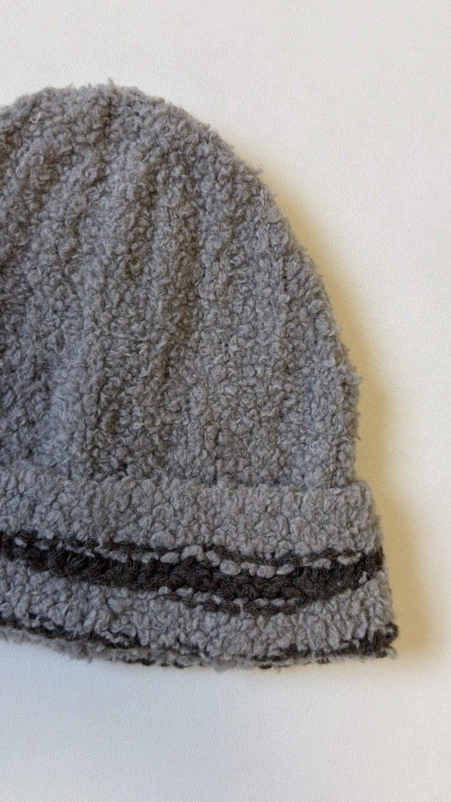 Mfpen ‘Review’ Boucle Wool Beanie Hat Size ONE SIZE - 4 Thumbnail
