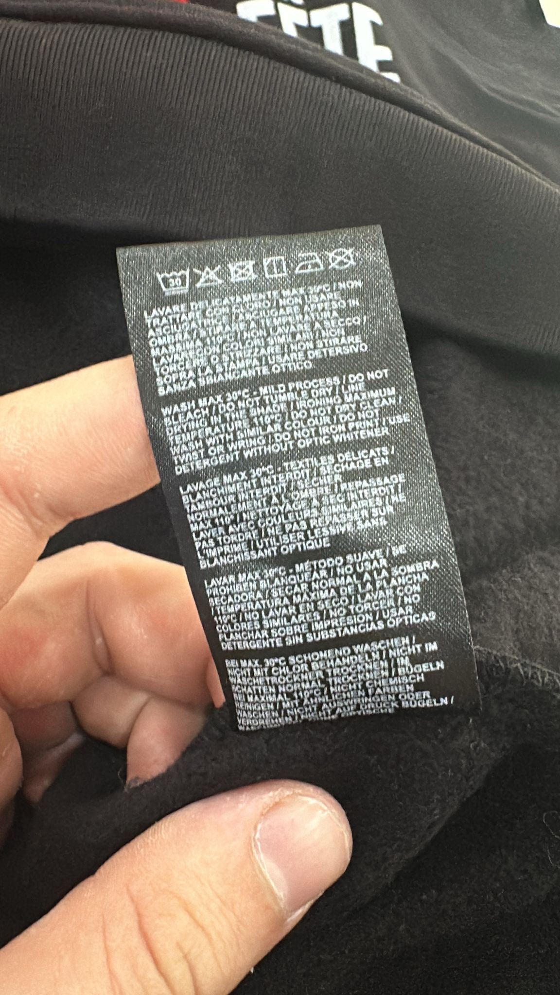 Raf Simons CC000021 The Die Has Cast Hoodie in Black Size US M / EU 48-50 / 2 - 8 Thumbnail