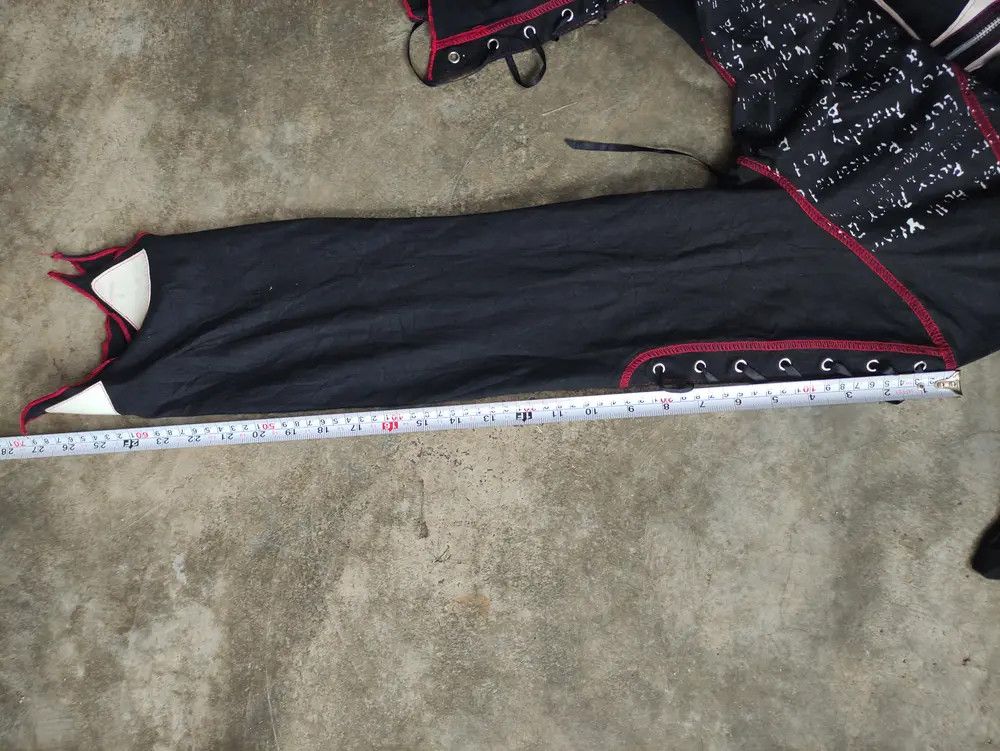 If Six Was Nine RIGHT ANARCHY KEYSTATION BUNNY HOODIE BONDAGE PUNK Size M / US 6-8 / IT 42-44 - 16 Thumbnail