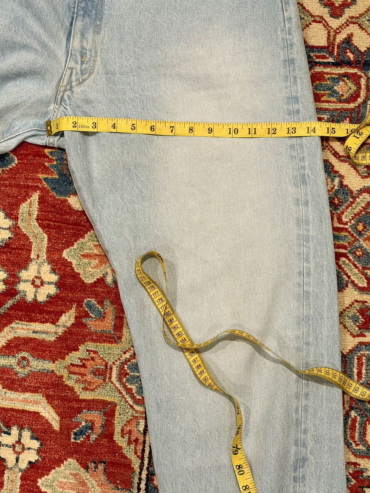 Kaptain Sunshine Kaptain Sunshine Ice Wash - 5P Front Zipper Selvedge Denim Size US 36 / EU 52 - 6 Thumbnail