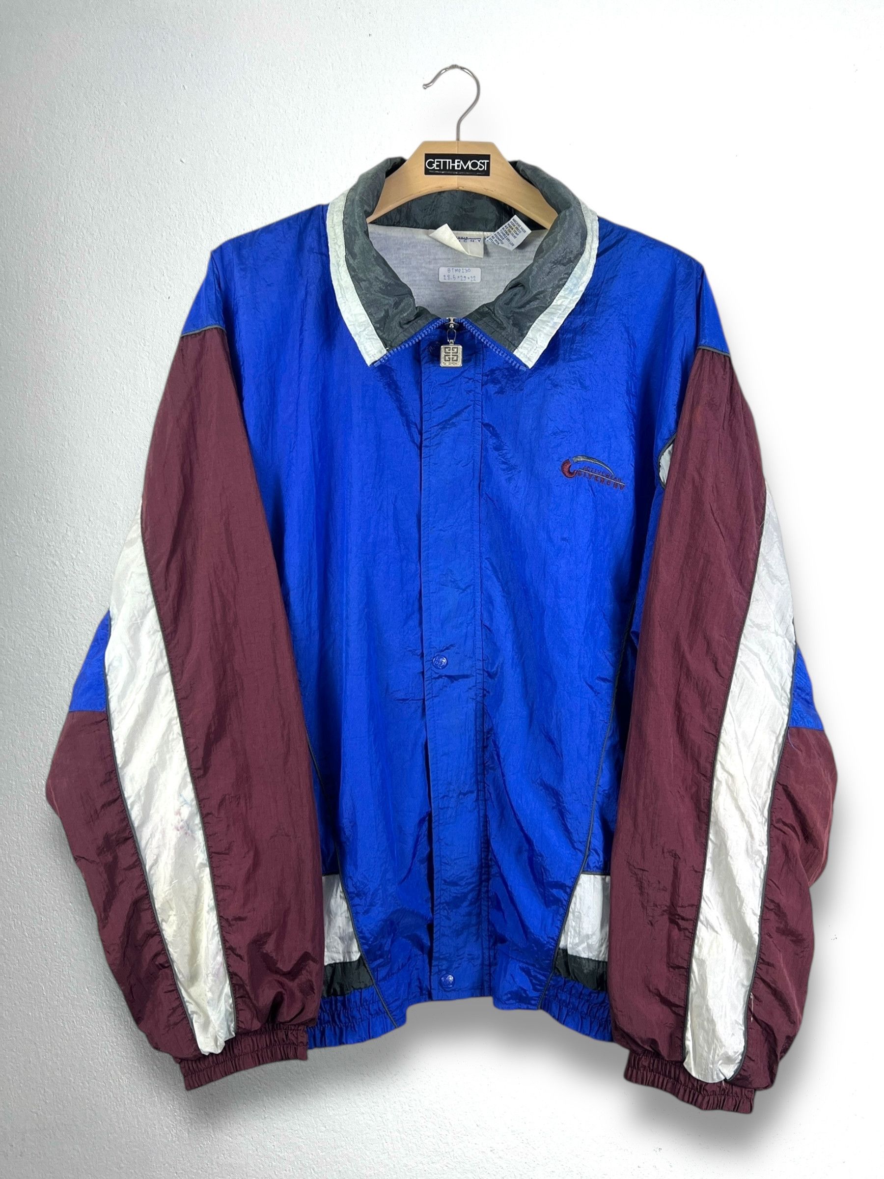 Vintage GIVENCHY Activewear Windbreaker Jacket (XL) GTMP230