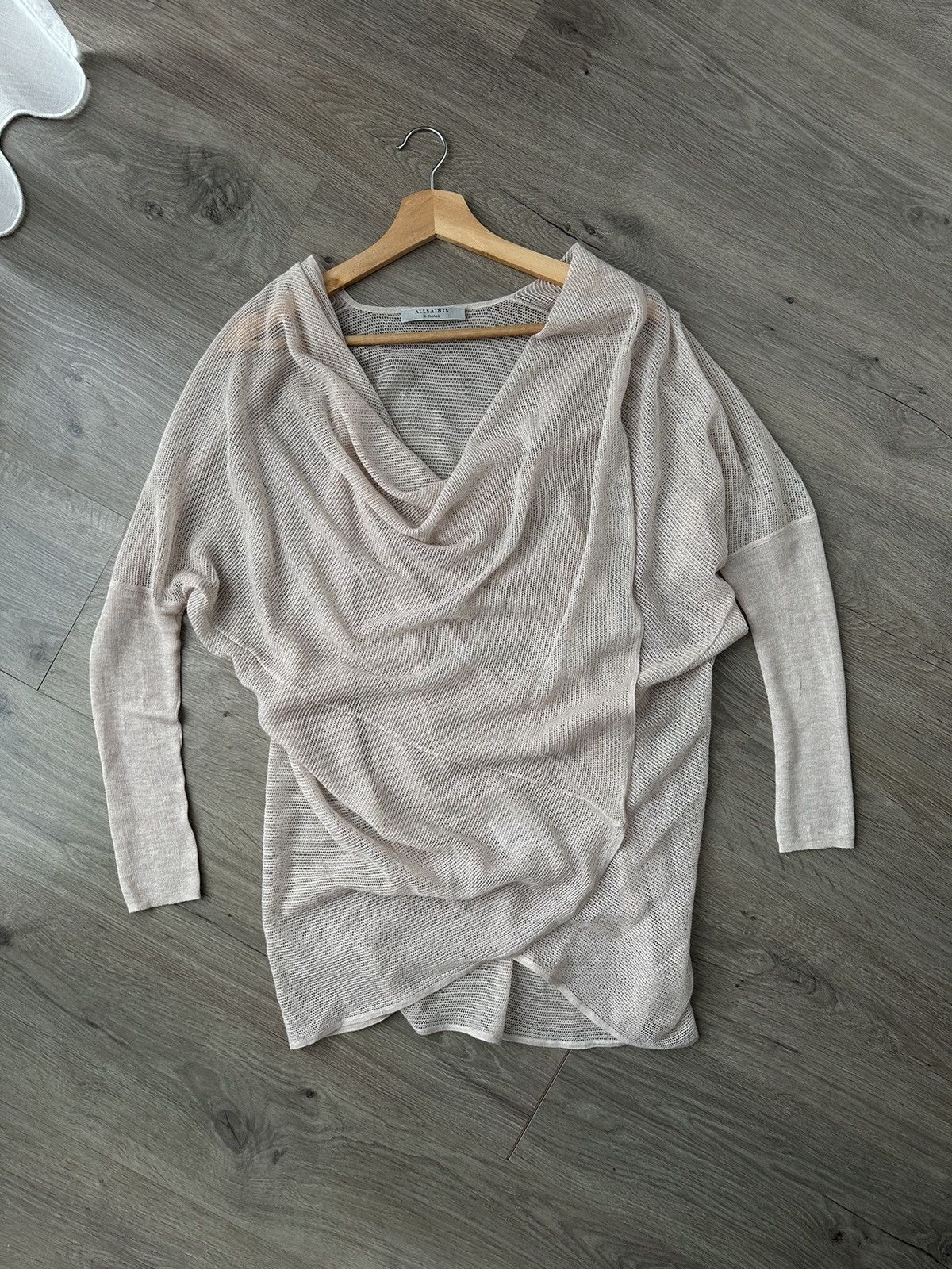 Allsaints Vintage Allsaints Women's Cape Beige With Mesh Size US S / EU 44-46 / 1 - 2 Thumbnail