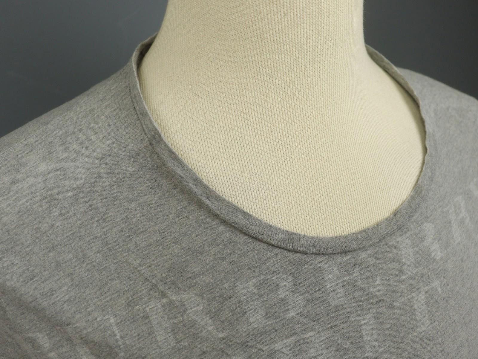 Burberry Burberry Brit Gray Cotton Round Pullover Tee Shirt Size XL Size US XL / EU 56 / 4 - 4 Thumbnail