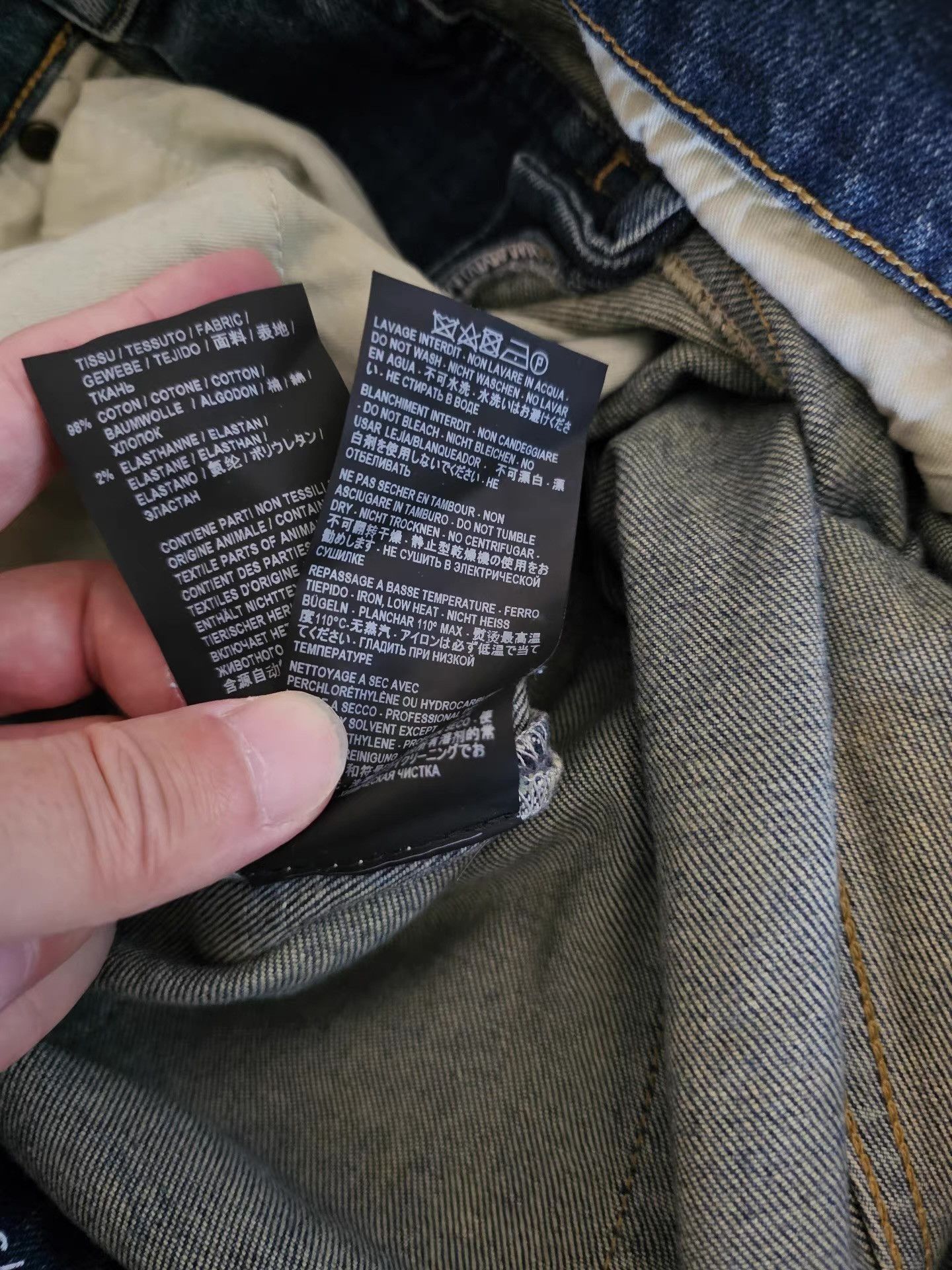 Saint Laurent Paris Saint Laurent D02 Jeans, Q4 Size US 34 / EU 50 - 7 Thumbnail