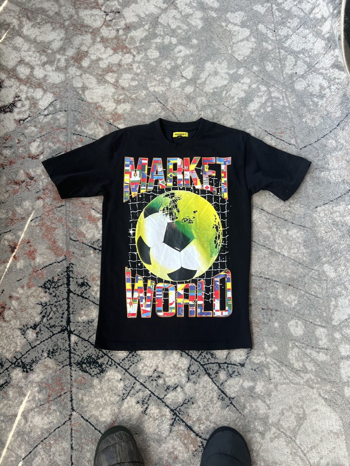 Market Market World Football Tee Size US M / EU 48-50 / 2 - 1 Thumbnail