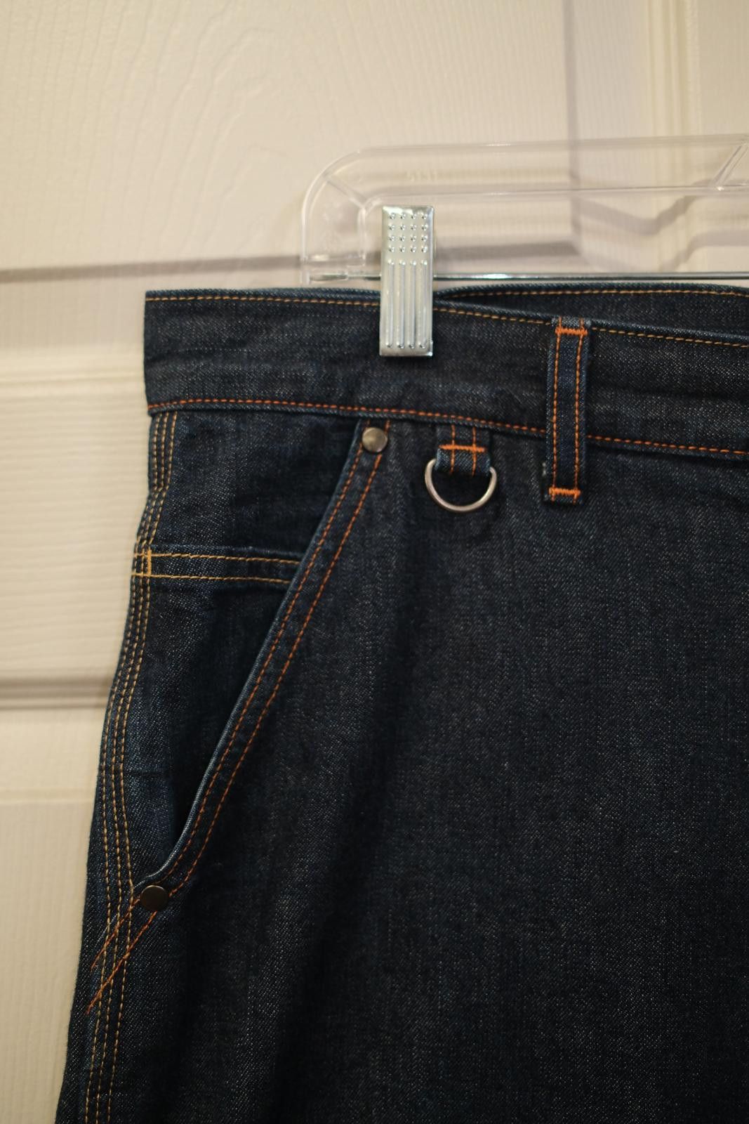 Other 2017' Uniqlo x JW Anderson Dark Wash Wide-Leg Jeans Size 36" / US 14 / IT 50 - 3 Thumbnail