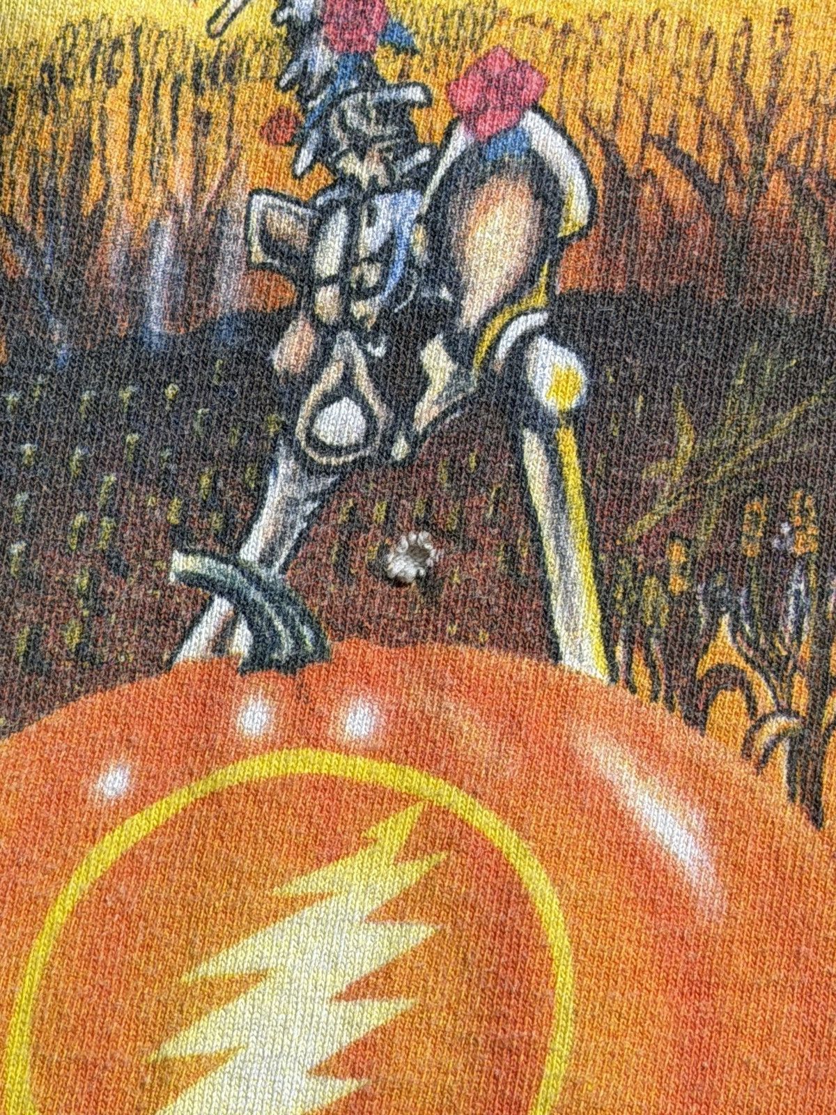 Vintage Vintage 1994 Grateful Dead Fall Tour Rare Shirt Skeleton Size US L / EU 52-54 / 3 - 7 Thumbnail