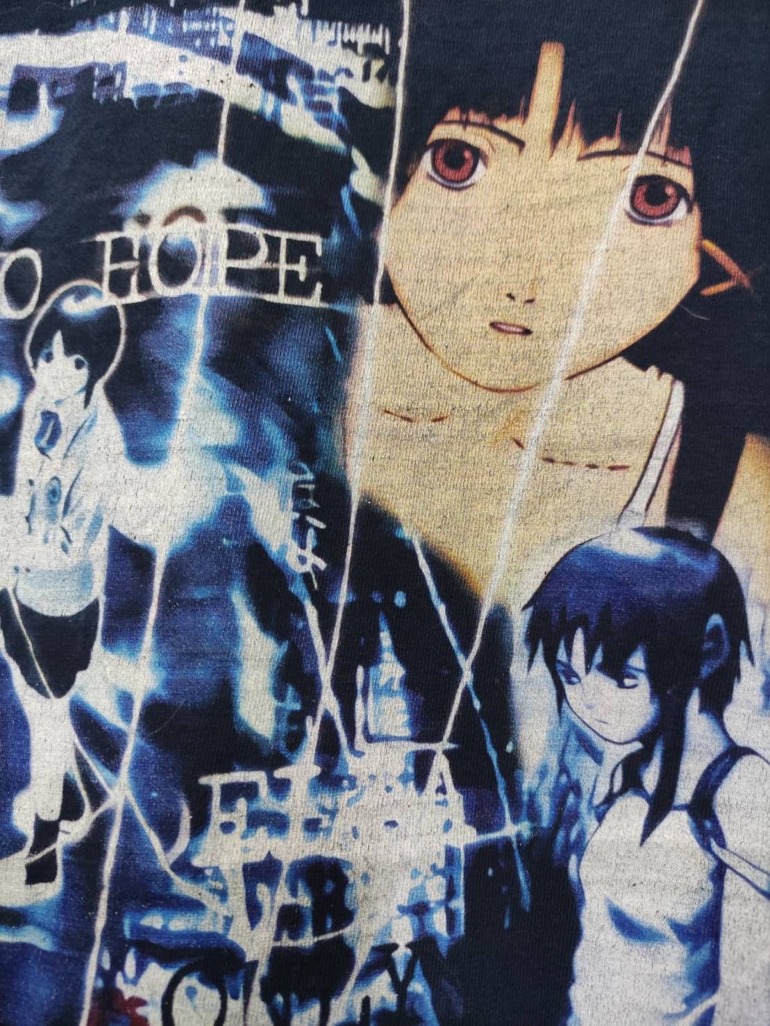 Japanese Brand Serial Experiments Lain Anime Promo T-Shirt Size US XL / EU 56 / 4 - 3 Thumbnail