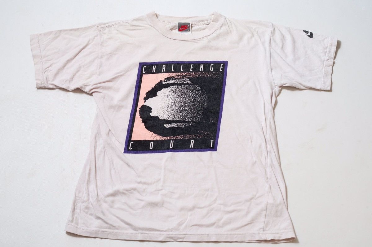 Nike nike challenge court vintage shirt Size US S / EU 44-46 / 1 - 1 Thumbnail
