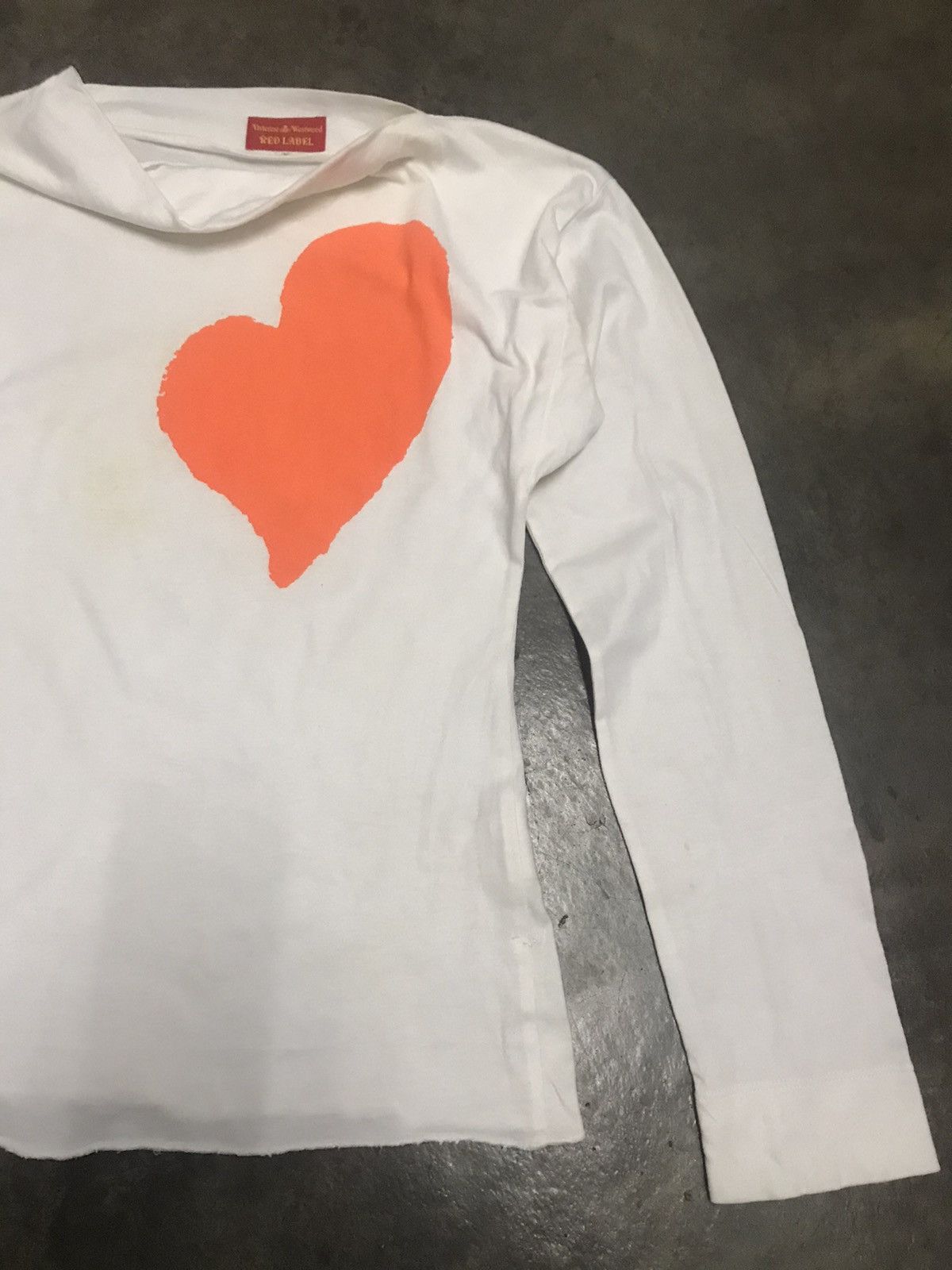 Vivienne Westwood VIVIENNE WESTWOOD - ASYMMETRIC LONG SLEEVE T-SHIRT Size S / US 4 / IT 40 - 10 Thumbnail