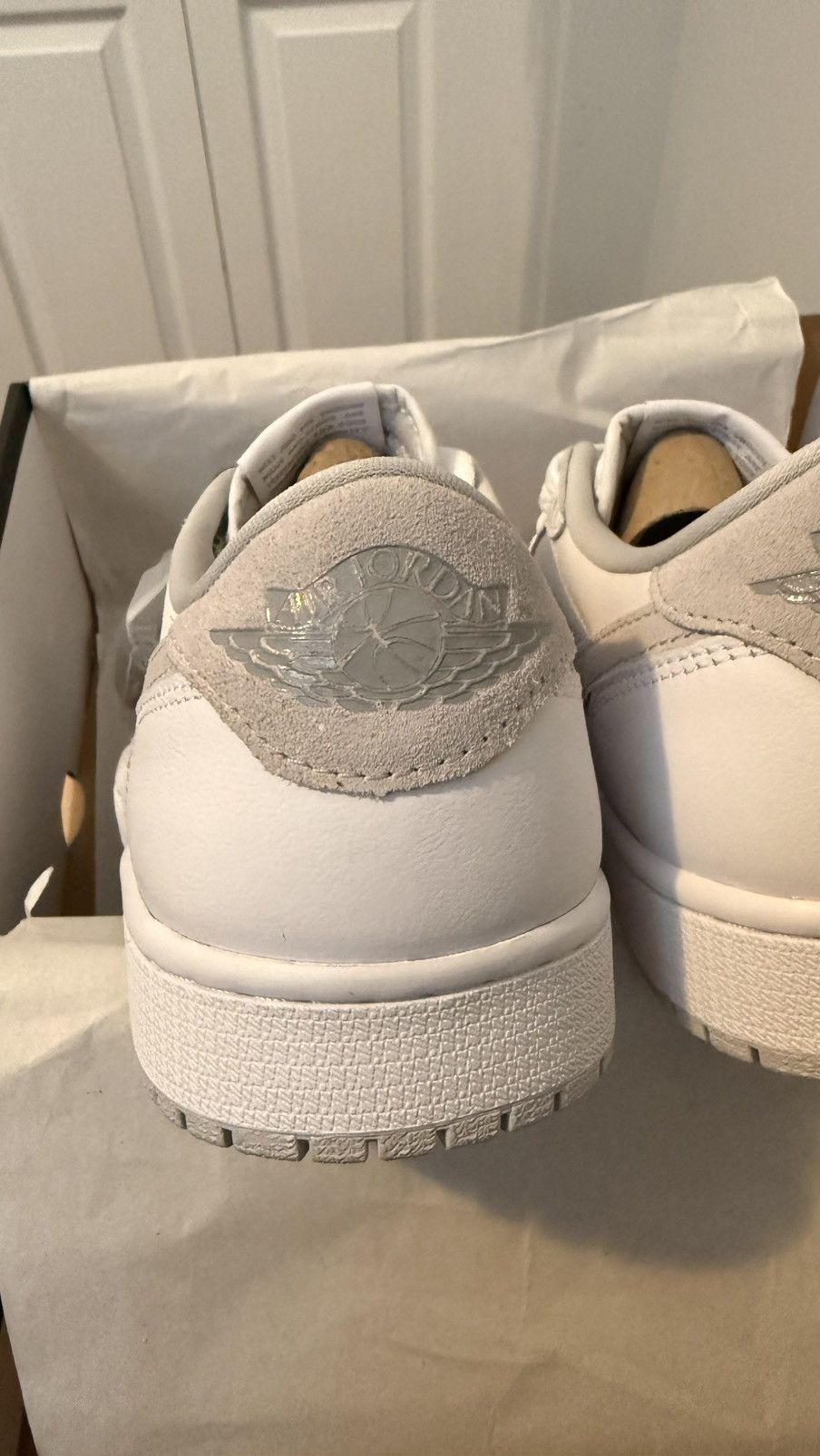 Nike Air Jordan 1 Low OG (Neutral Grey) Size US 9.5 / EU 42-43 - 10 Thumbnail