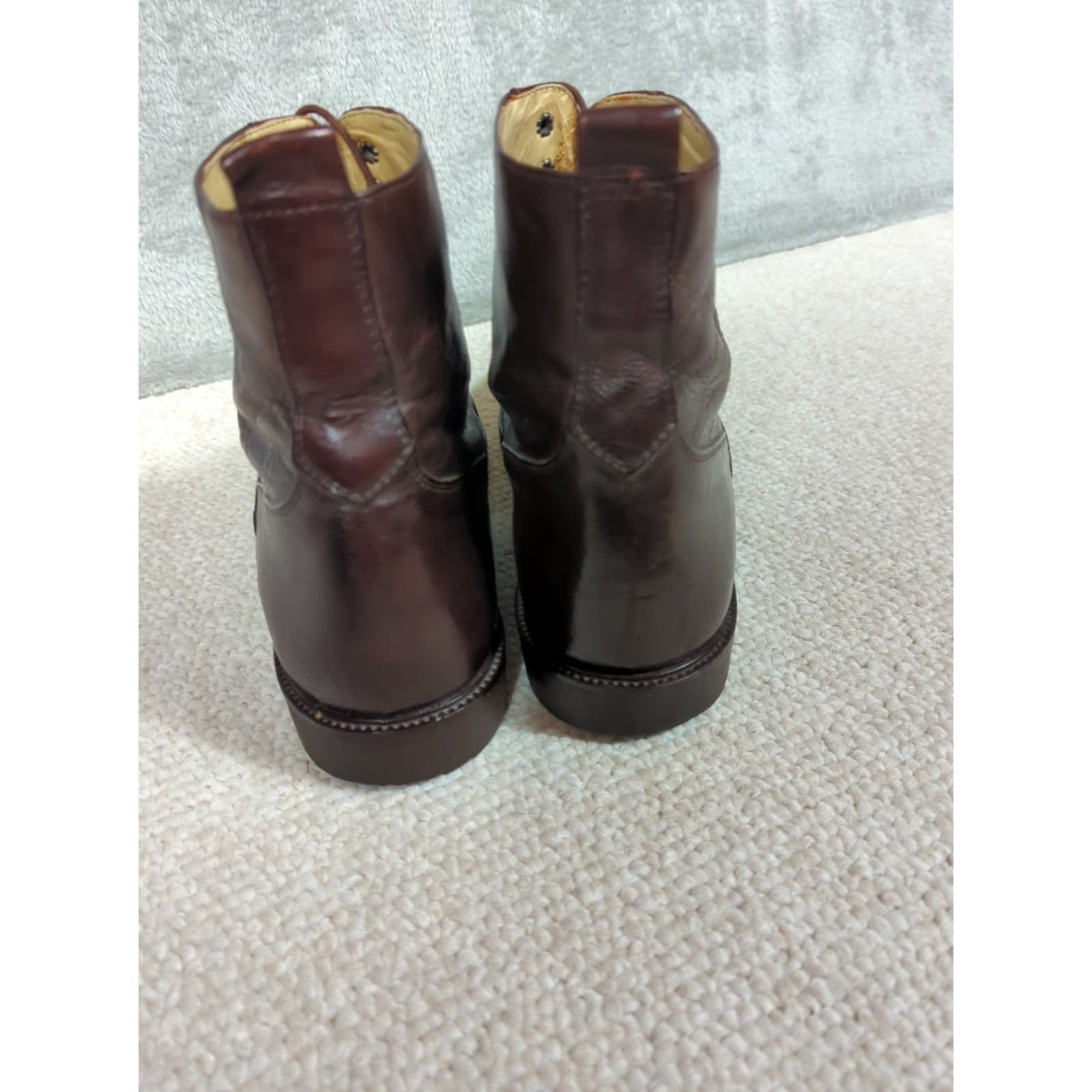 Kenneth Cole Kenneth Cole Chukka Boots Mens 11 Brown Leather Made In Italy Lace Up Beatle Boots Winter Casual Leather Lining Rubber Outsole Skinny? Size US 11 / EU 44 - 7 Thumbnail