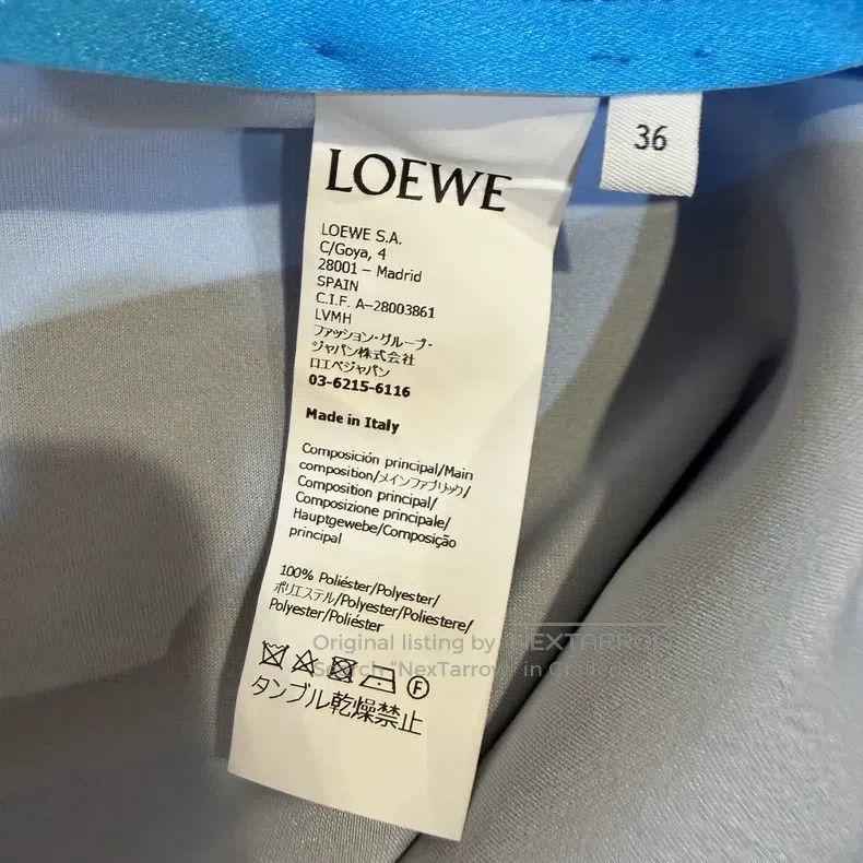 Loewe Loewe FW23 Color Block V-Neck Sleeveless Dress Size XS / US 0-2 / IT 36-38 - 4 Thumbnail