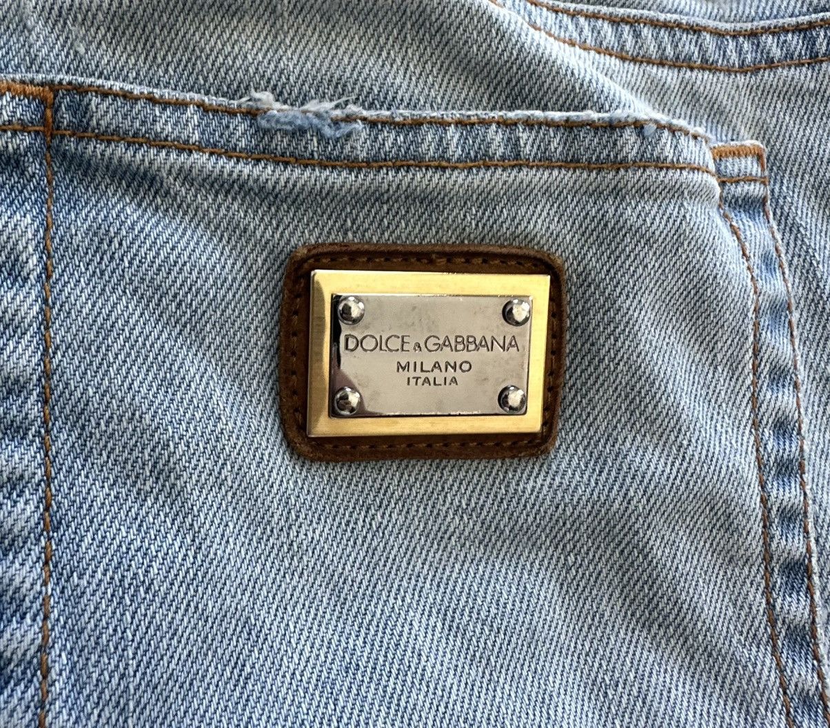 Dolce & Gabbana Dolce & Gabbana Distressed Jeans Size 26" / US 2 / IT 38 - 2 Thumbnail
