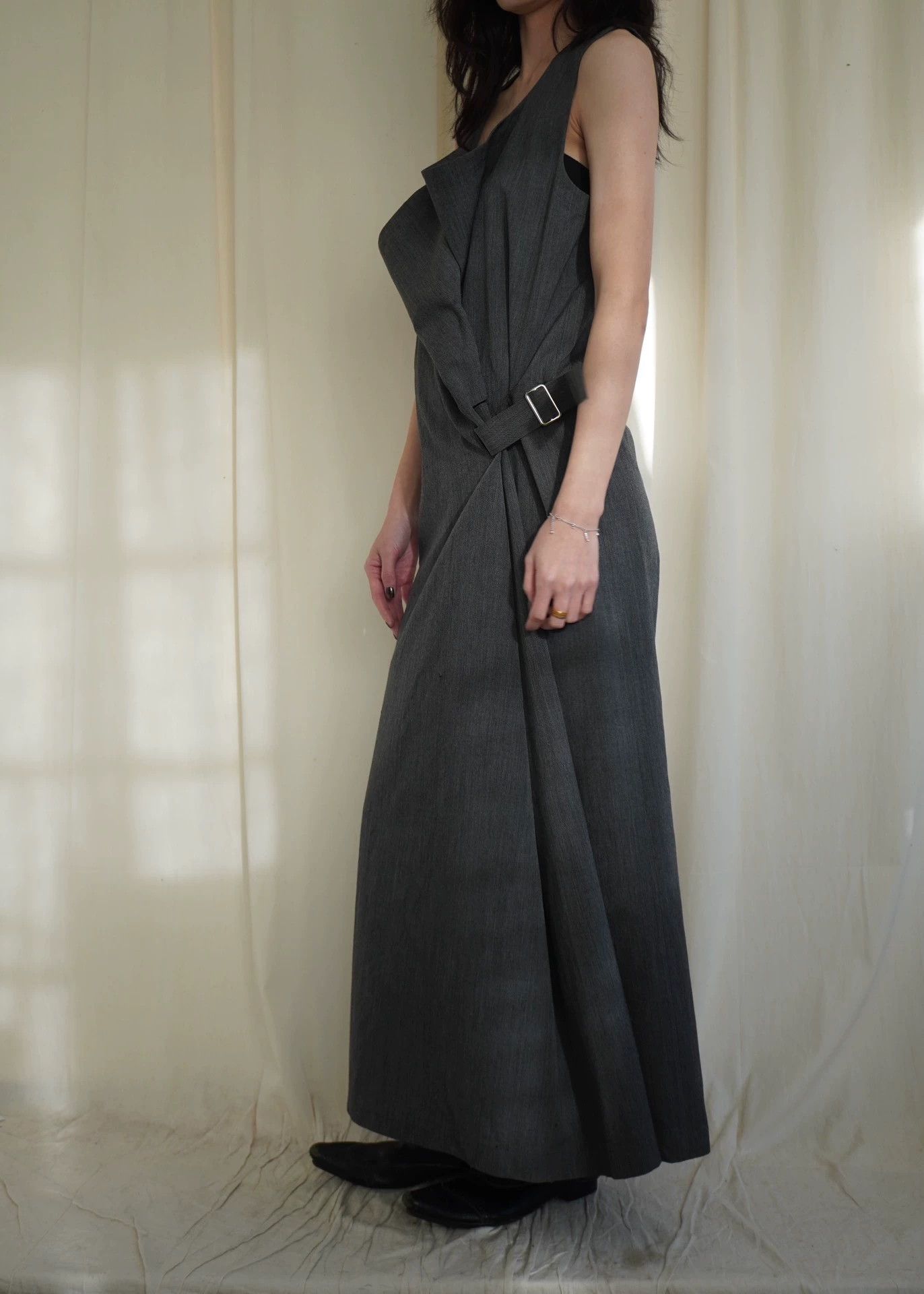 Comme des Garcons CDG 1996 Tricot Belted Wool Dress M Size M / US 6-8 / IT 42-44 - 8 Thumbnail