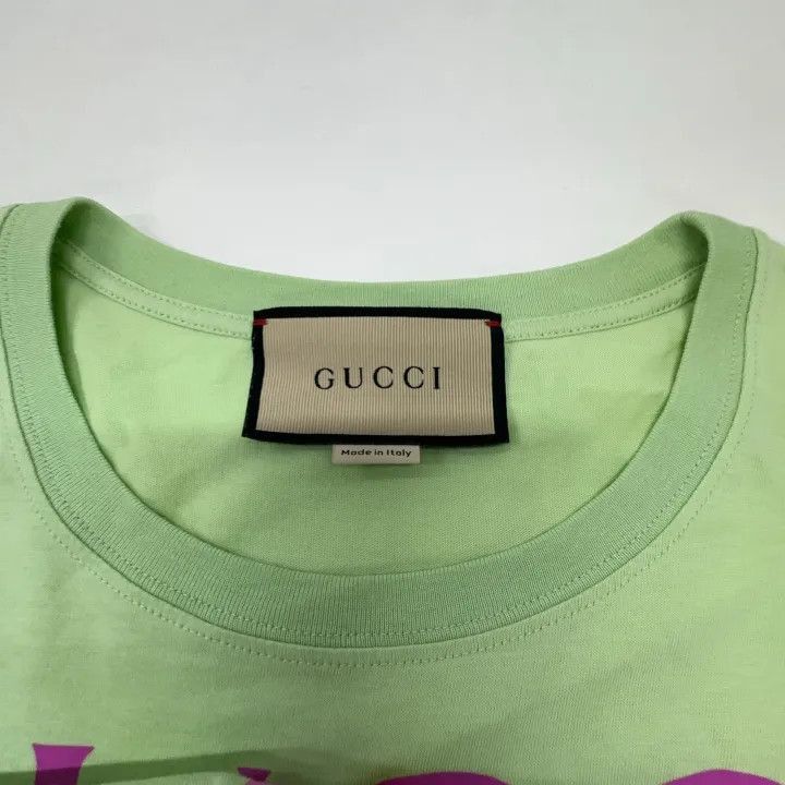Gucci Gucci Love Parade Mint Graphic T-Shirt-2507 Size M / US 6-8 / IT 42-44 - 4 Thumbnail