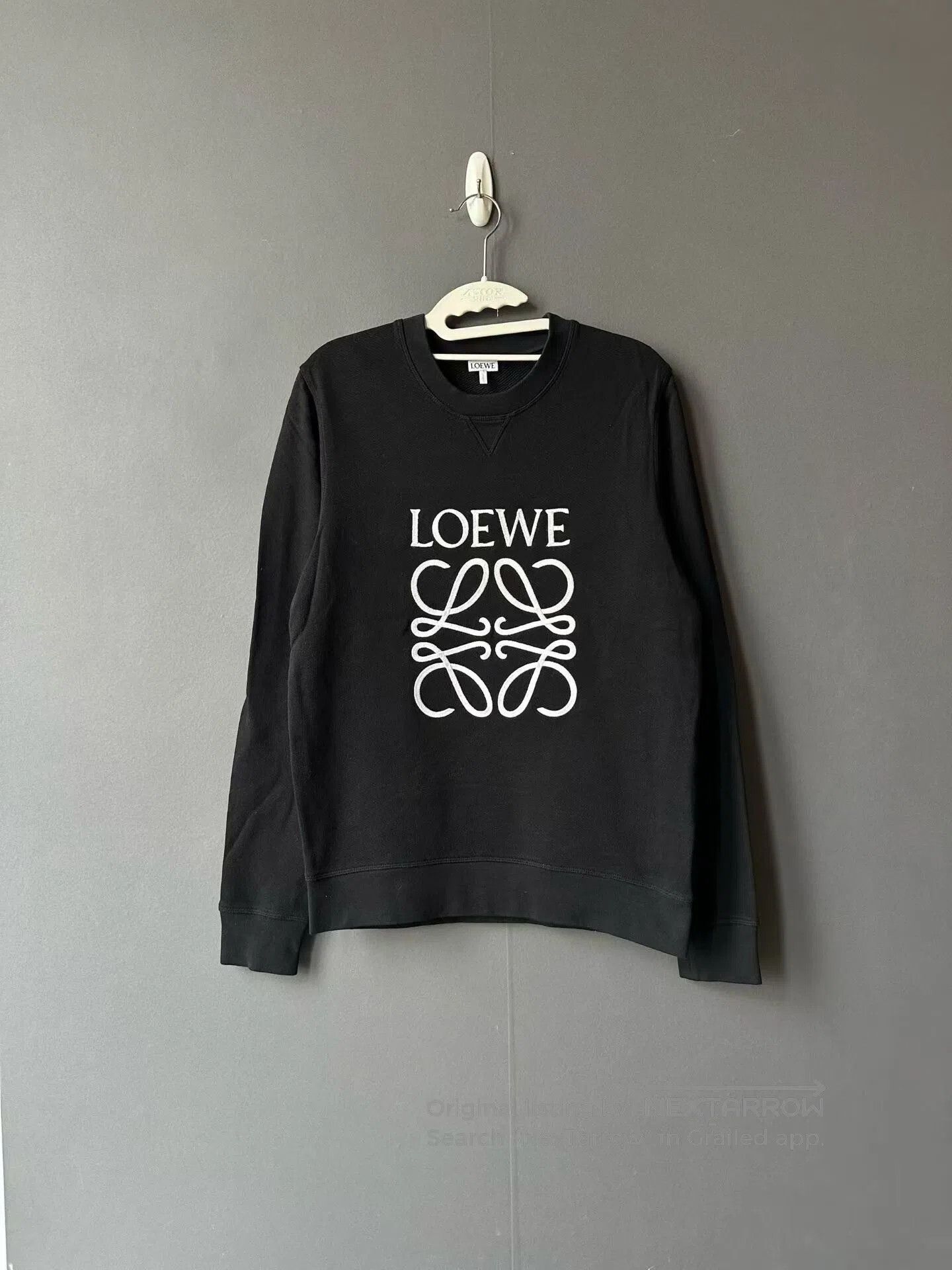Loewe Loewe Black Embroidered Sweatshirt. Size US S / EU 44-46 / 1 - 1 Thumbnail