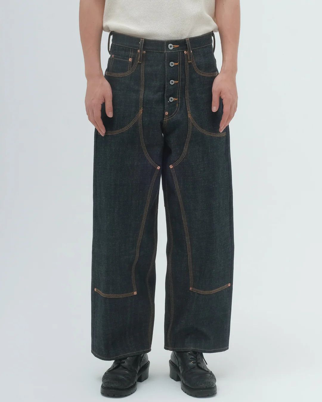 Denim Knee Pants Double パンツ SUGARHILLClassic