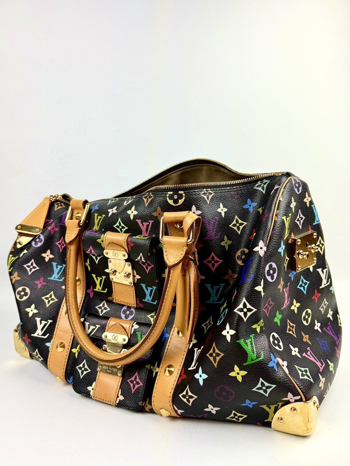 Louis Vuitton × Takashi Murakami Louis Vuitton - Murakami - F/W 03 - Multicolor - Keepall 45 Size ONE SIZE - 3 Thumbnail