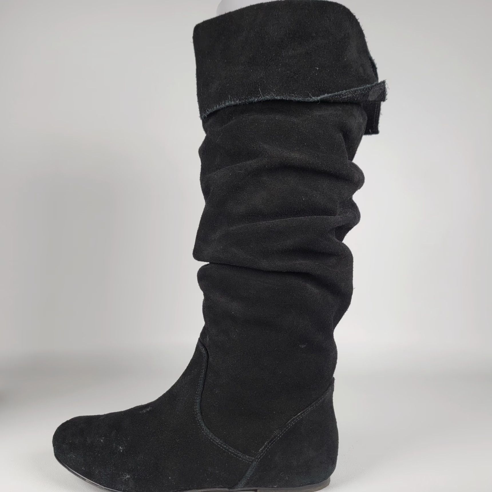 Steve Madden Steve Madden Black Suede Slip On Knee High Boots Women 7.5 Bonanza Brown Fashion Boots Menus? Size US 8 / IT 38 - 6 Thumbnail