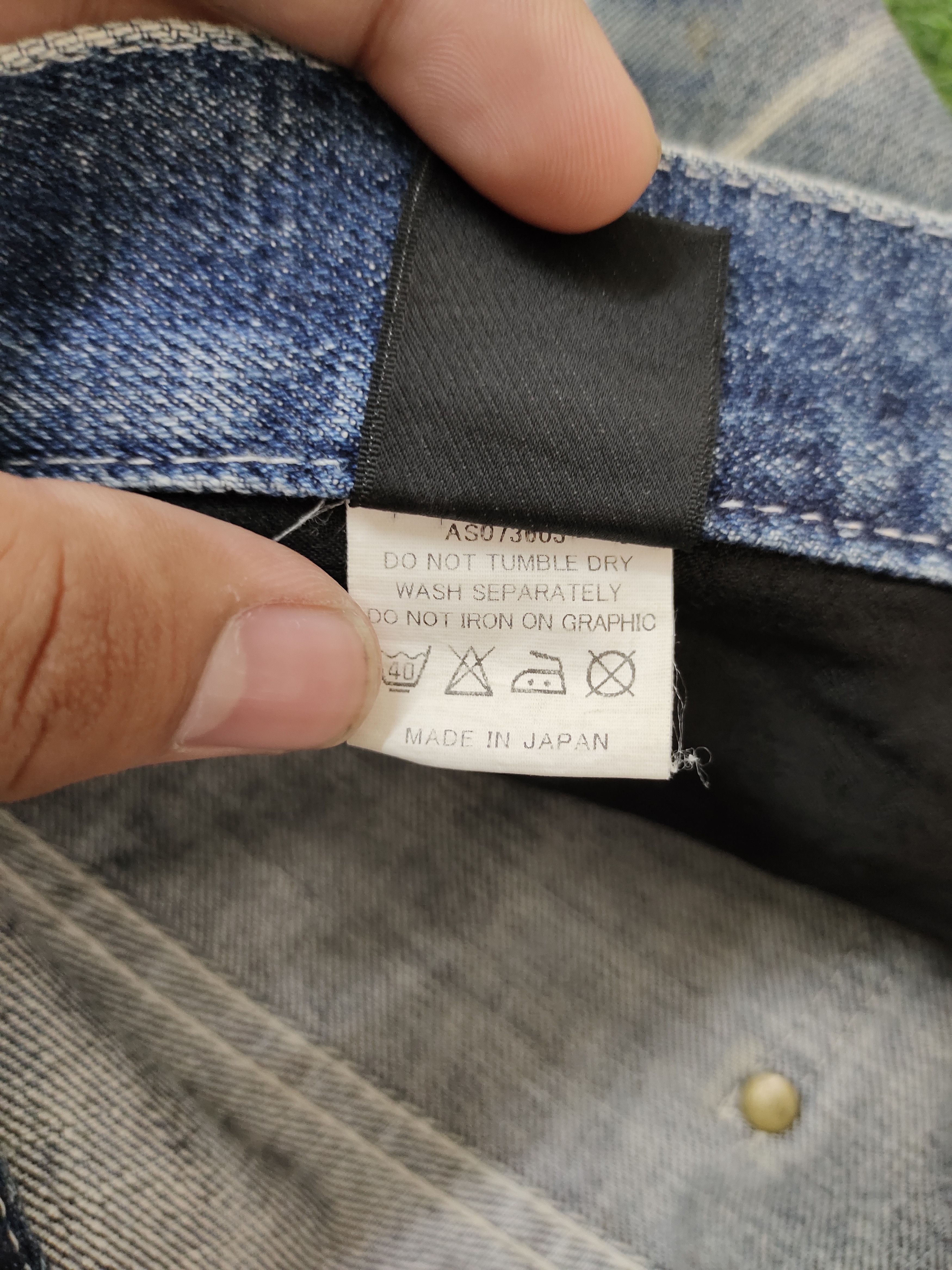 Kapital Vintage Andsuns Japan Clawmark Distress Repaired LooseJeans Size US 34 / EU 50 - 20 Thumbnail