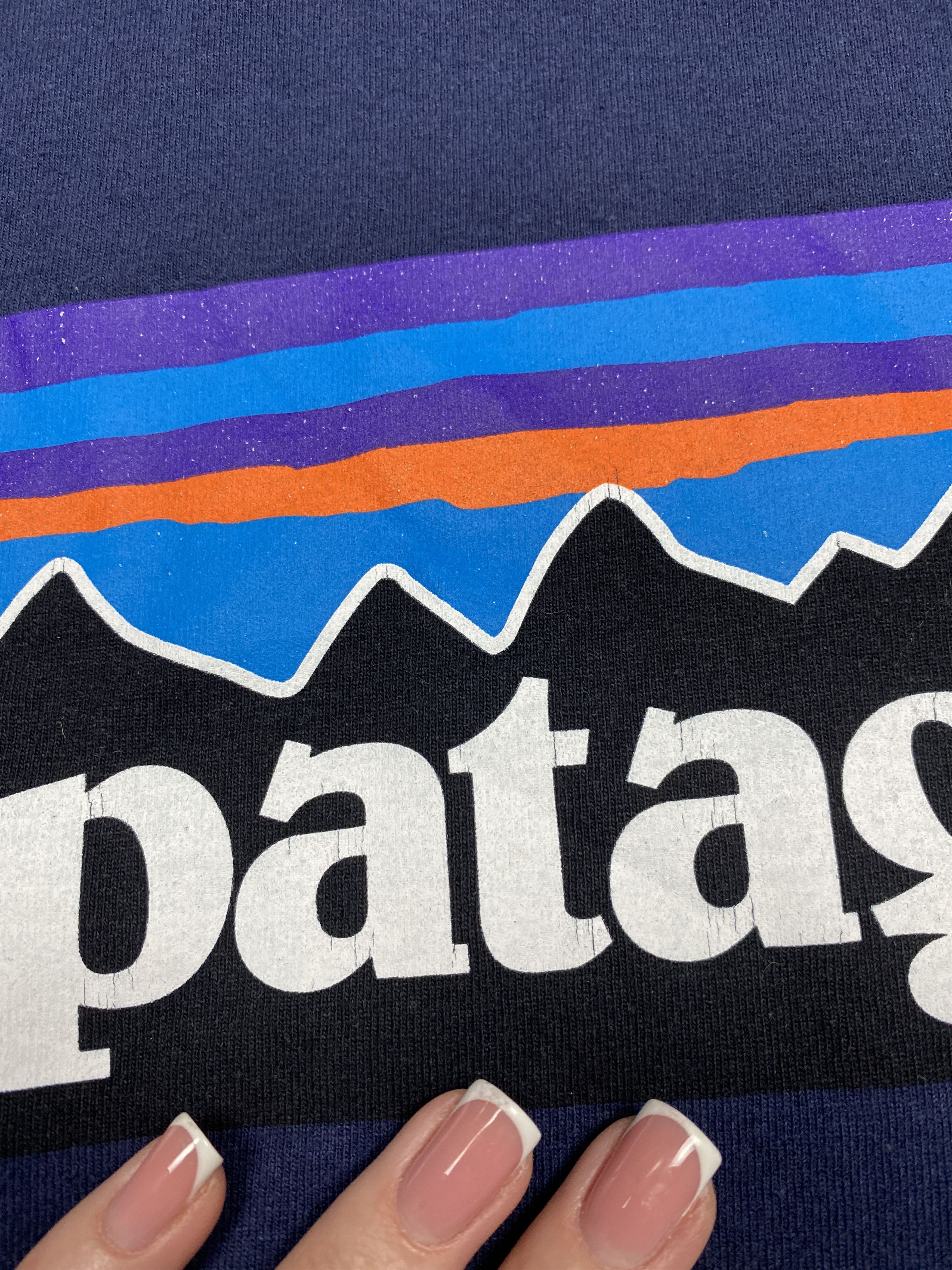 Patagonia Patagonia Vintage Mens Big Logo T-Shirt Size US S / EU 44-46 / 1 - 4 Thumbnail