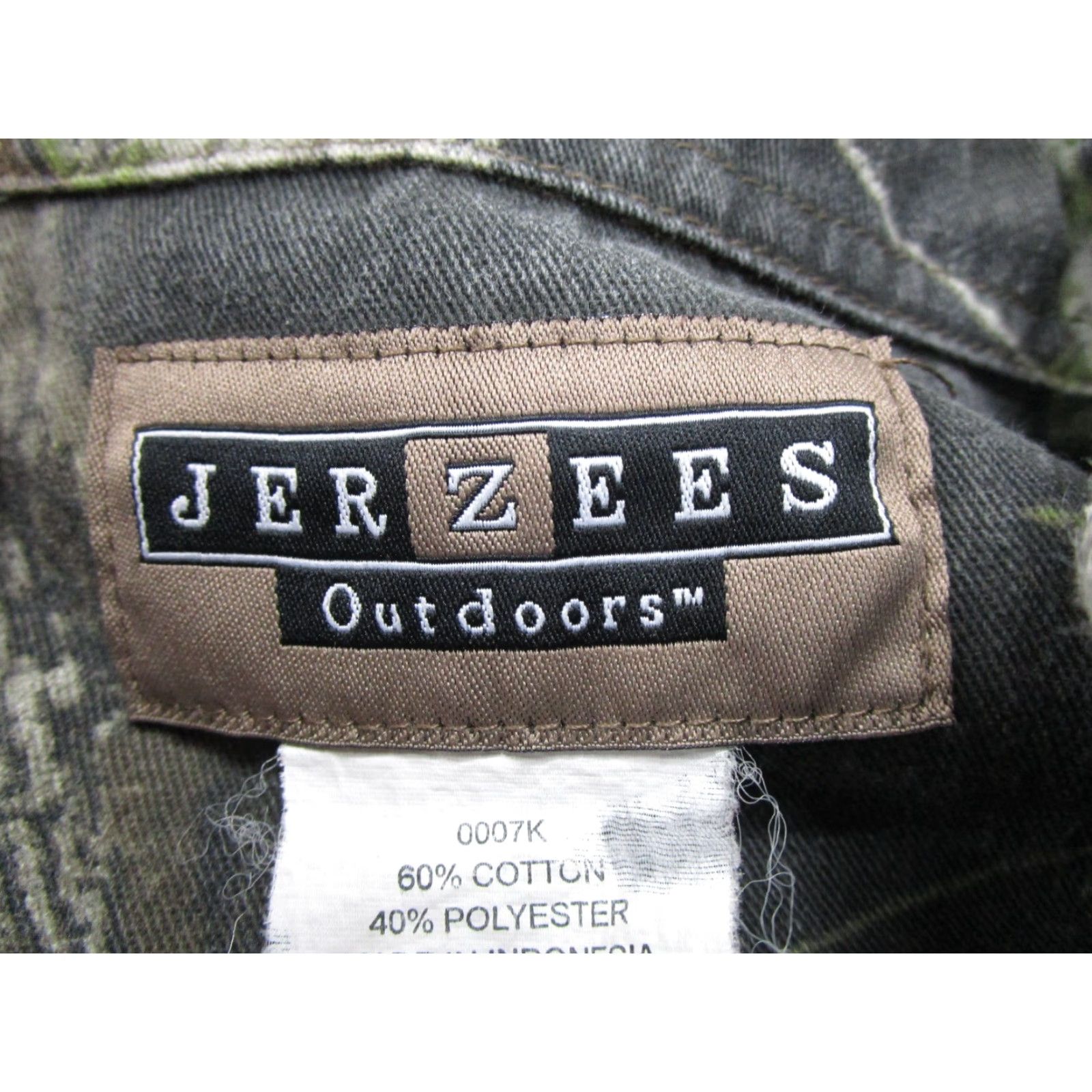 Jerzees VINTAGE Jerzees Mossy Oak Breakup Button Up Shirt Mens XL Camo Made In USA Size US XL / EU 56 / 4 - 2 Thumbnail