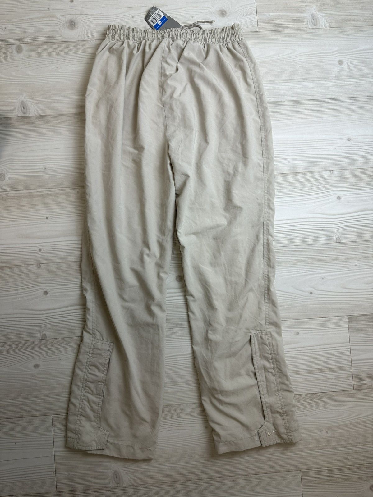 Nike Vintage BNWT xl beige pants Size 32" / US 10 / IT 46 - 7 Thumbnail