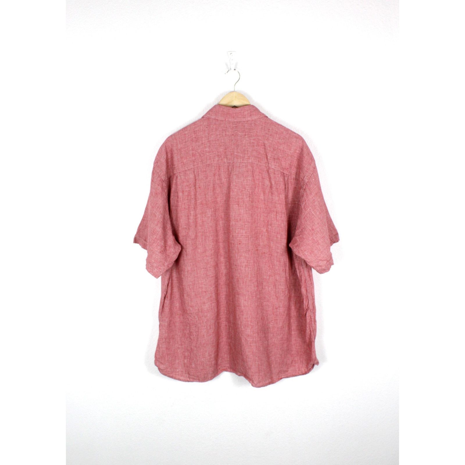 Orvis Orvis Charles F. Signature Houndstooth Knit Linen Shirt Size US XXL / EU 58 / 5 - 4 Thumbnail