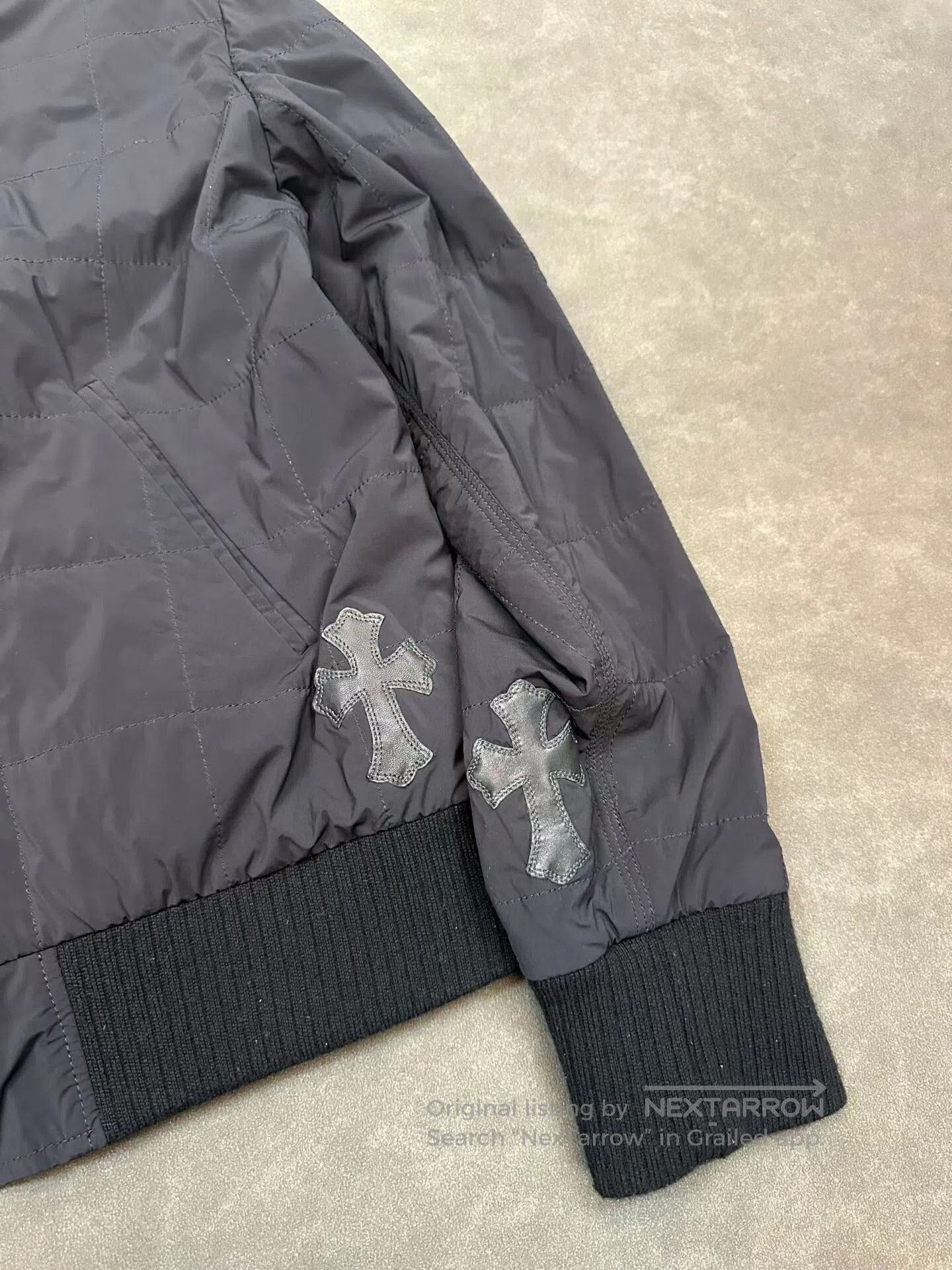 Chrome Hearts Chrome Hearts Cross Patchwork Cotton Jacket. Size US S / EU 44-46 / 1 - 3 Thumbnail