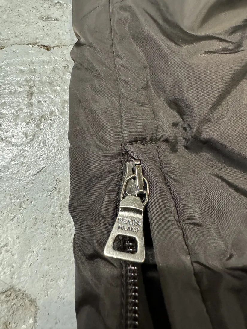 Prada × Vintage 2000s Prada Linea Rossa Brown Tactical Pants Size 25" / US 0 / IT 36 - 6 Thumbnail
