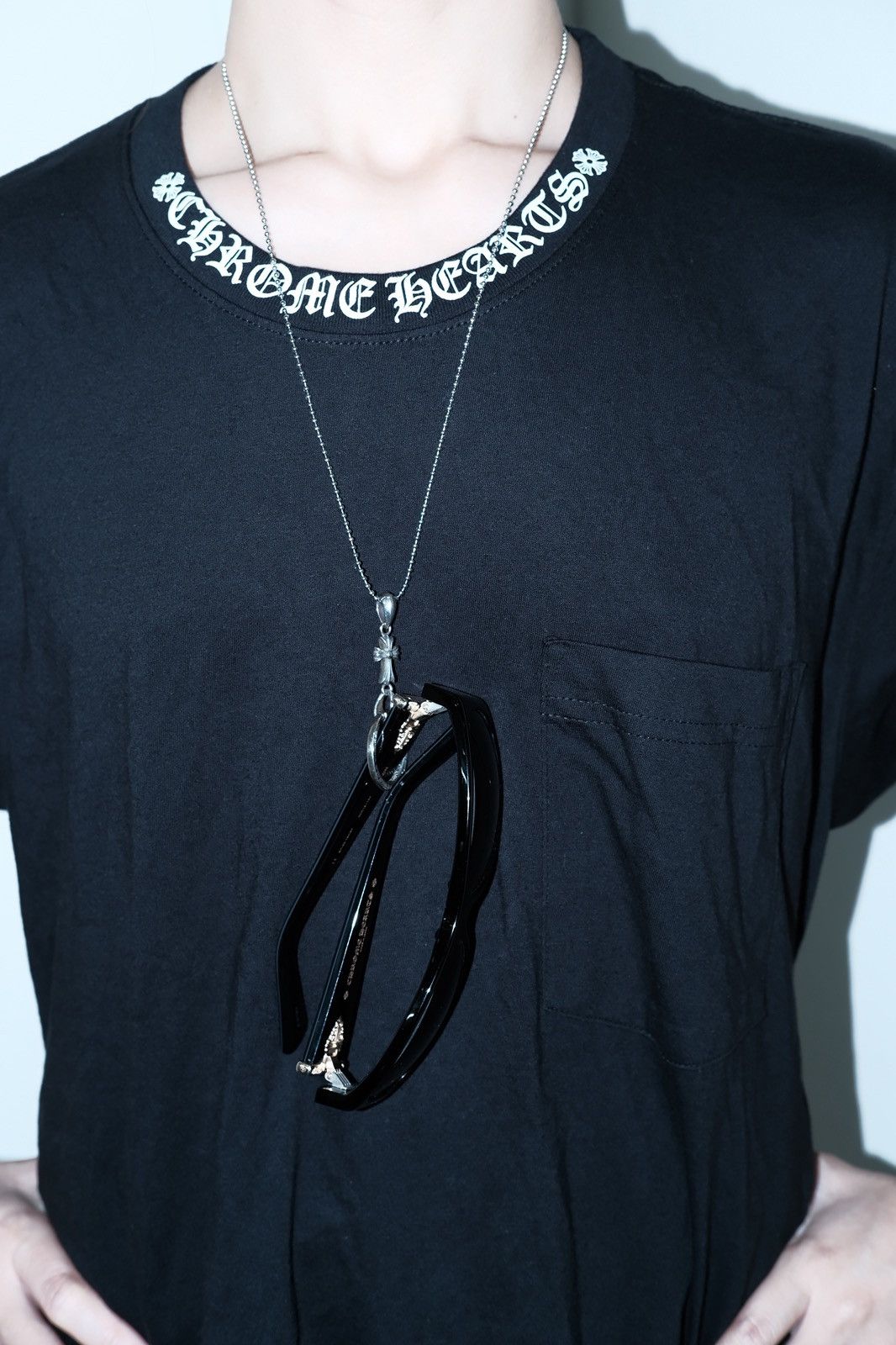 Chrome Hearts CHROME HEARTS EYWR Loop NTFL BabyFat Necklace Size ONE SIZE - 15 Thumbnail