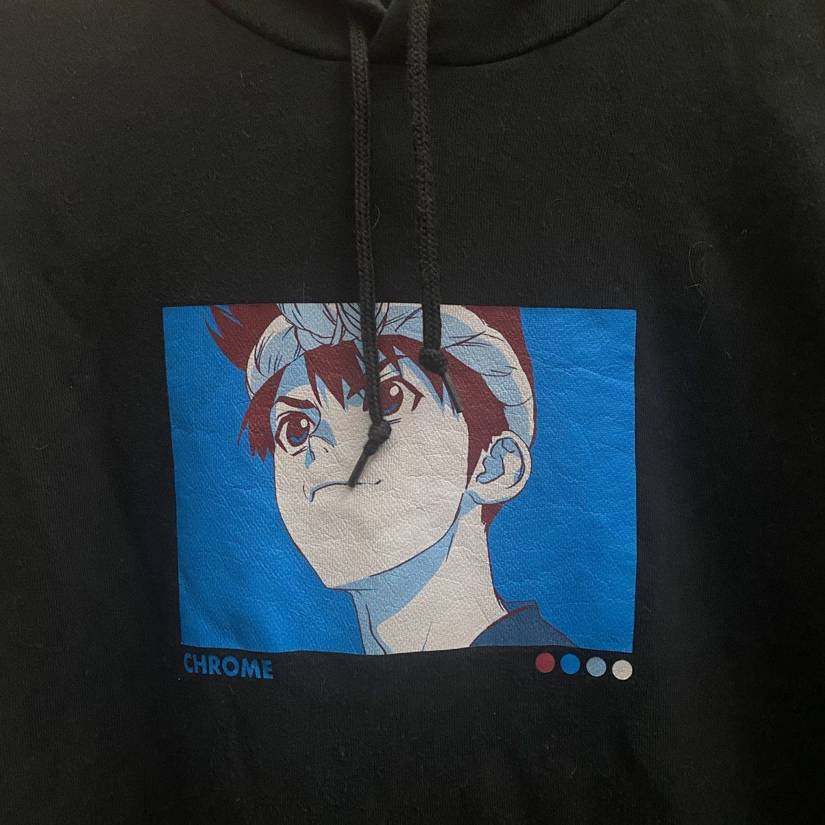 Anime DR STONE HODDIE CHROME OFFICIAL Size US L / EU 52-54 / 3 - 2 Thumbnail