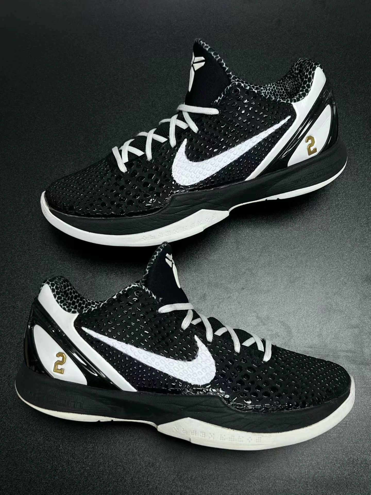 Nike Nike ZK6 Gigi Kobe Black/White 42.5 Size US 9.5 / EU 42-43 - 5 Thumbnail