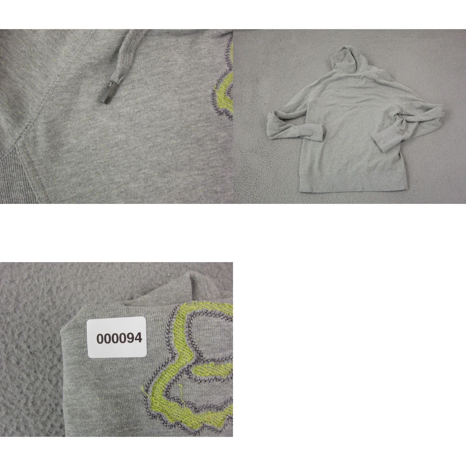 Fox Racing Fox Hoodie Womens M Gray Logo Pullover Hoodie Biker Activewear Racing Size M / US 6-8 / IT 42-44 - 9 Thumbnail